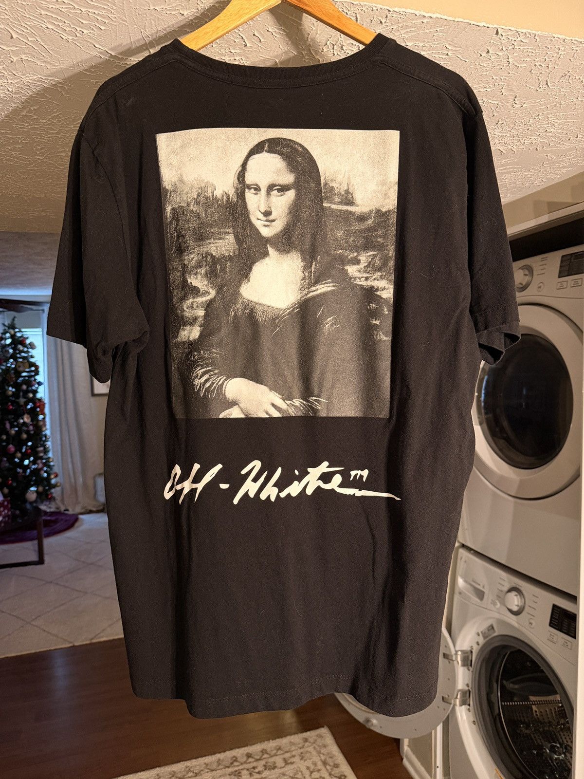 Off-White Mona Lisa Tee Size US XXL / EU 58 / 5 - 2 Thumbnail