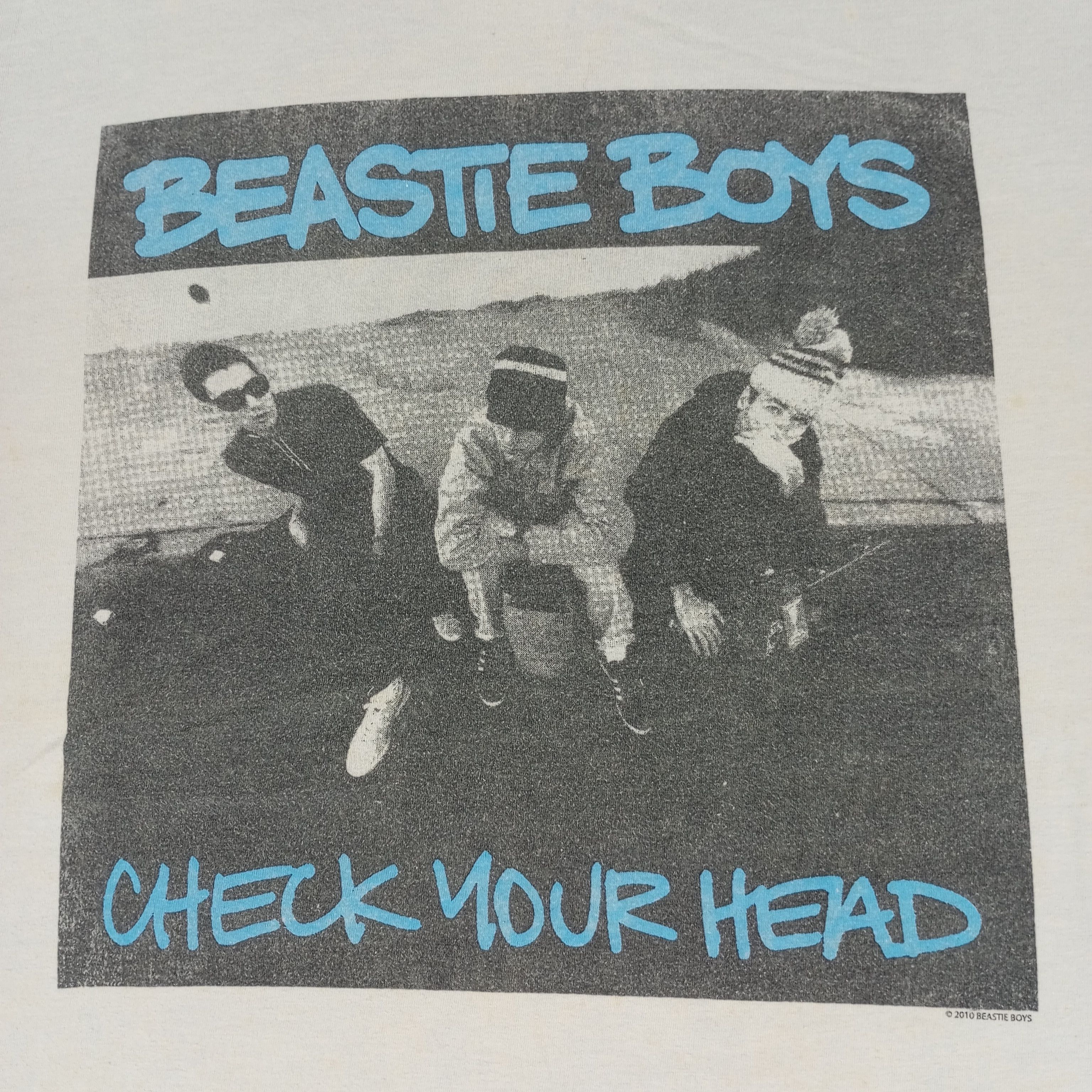 Band Tees × Vintage Beastie Boys Check Your Hand Band Music Tshirt Size US XL / EU 56 / 4 - 2 Thumbnail