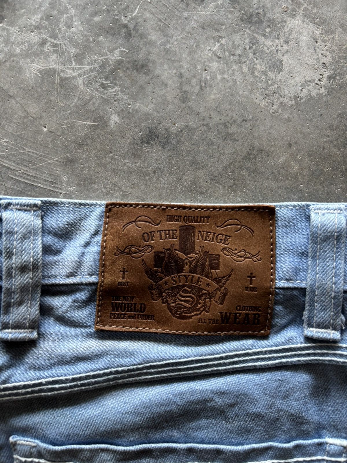 Tornado Mart OF THE NEIGE STYLE flare japanese denim whiskered washed Size US 32 / EU 48 - 18 Thumbnail
