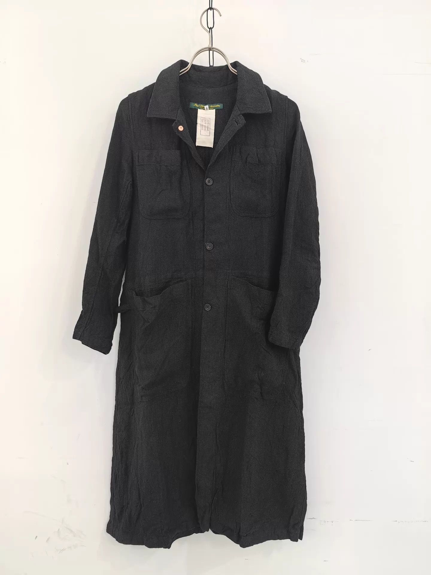 Paul Harnden Shoemakers Paul Harnden Waxed Olive Mac Coat Size XL