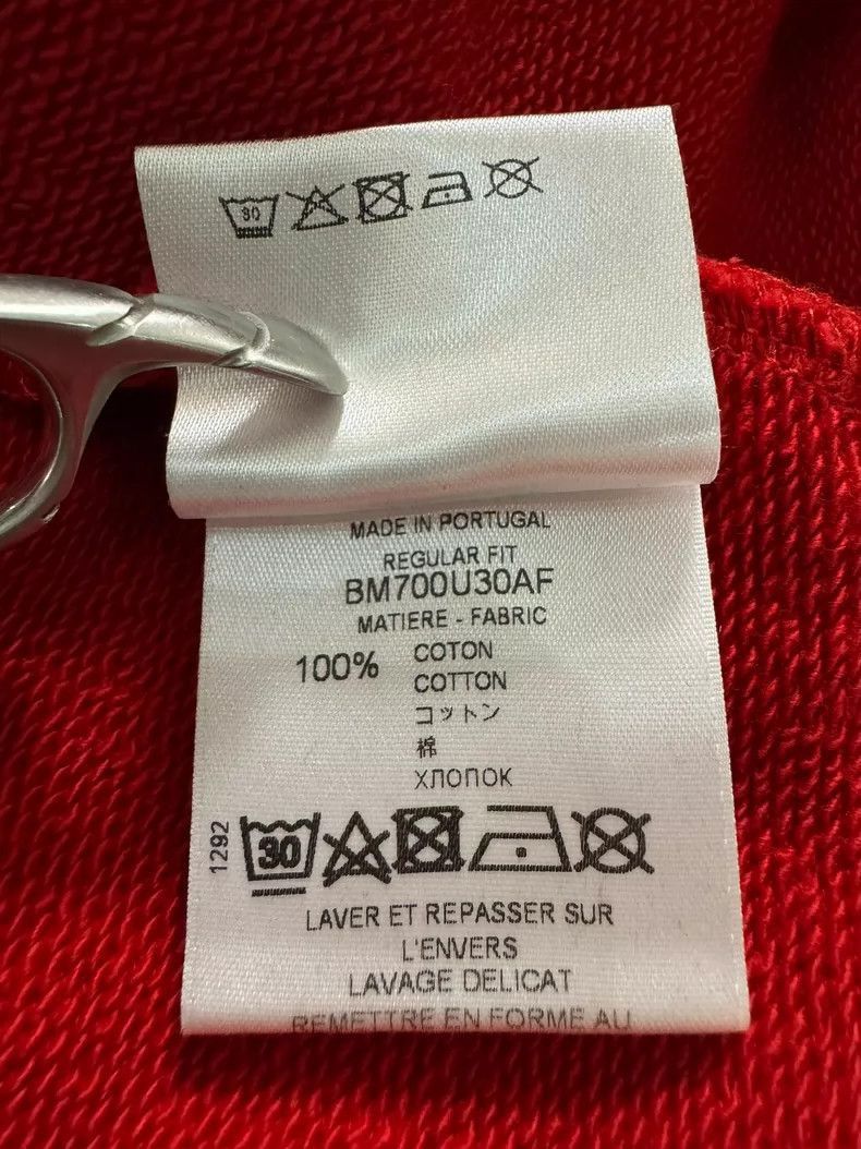 Givenchy Givenchy Givenchy Oversized Logo Sweatshirt in Red -2507 Size US S / EU 44-46 / 1 - 7 Thumbnail