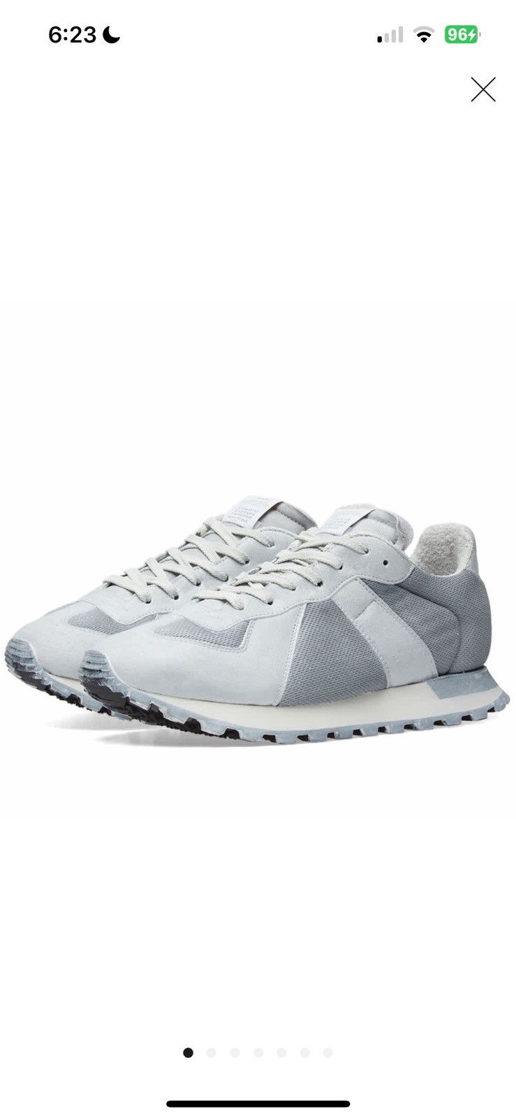 Maison Margiela MAISON MARGIELA 22 PAINTED RETRO RUNNER SNEAKER 43 Size US 10 / EU 43 - 10 Thumbnail