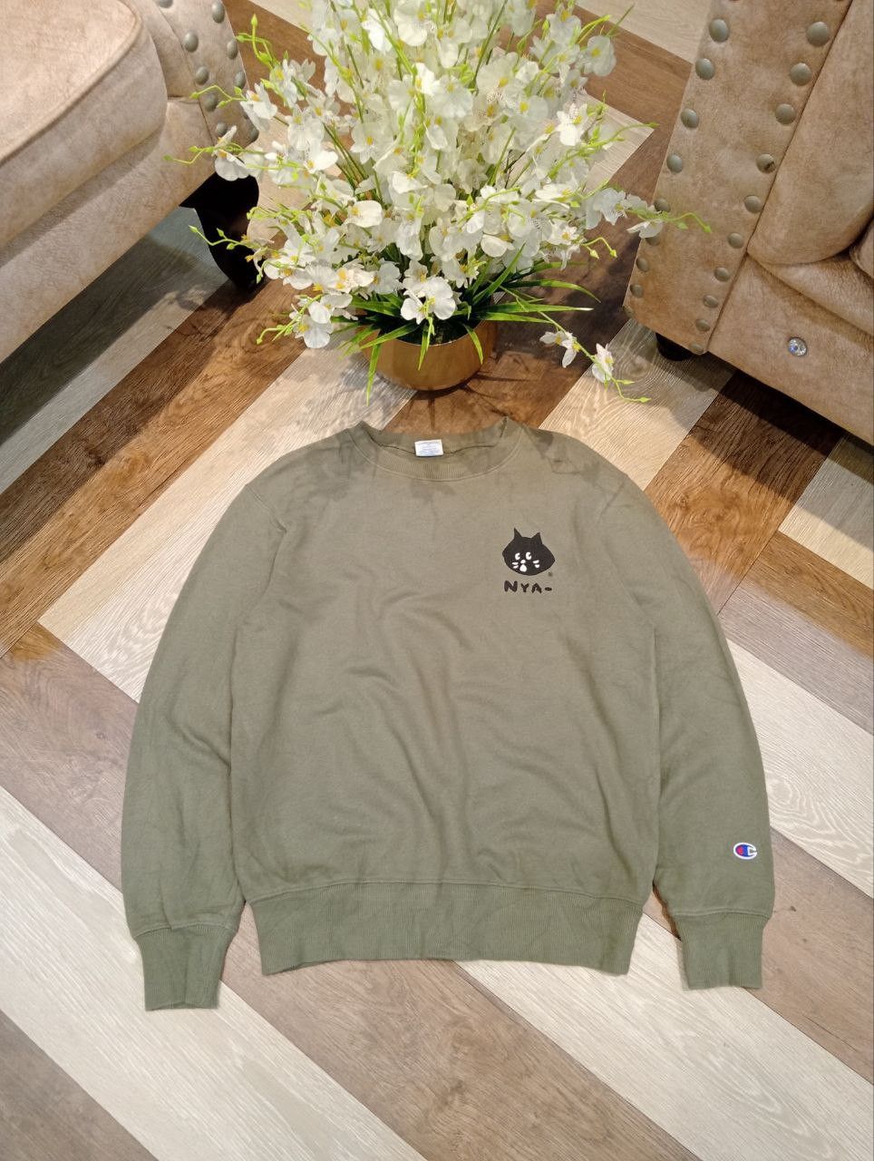 Champion × Ne-Net CHAMPION X NE-NET SWEATSHIRT - MEDIUM Size US M / EU 48-50 / 2 - 1 Thumbnail