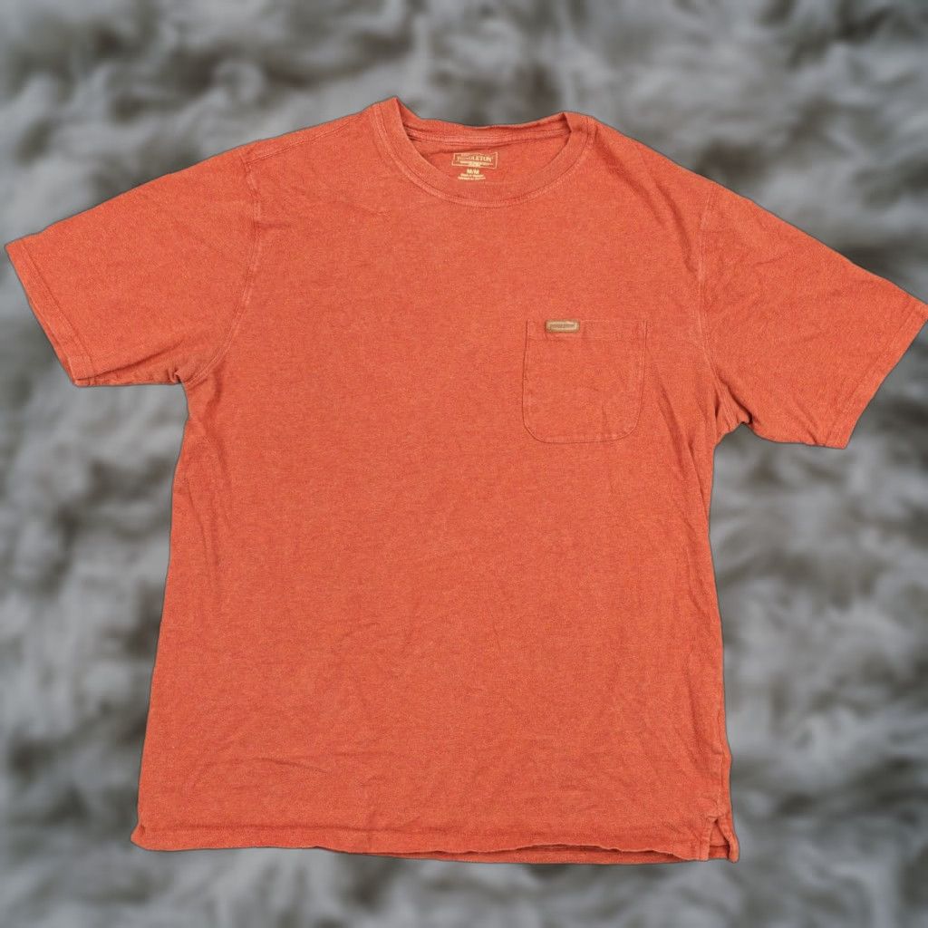 Pendleton VINTAGE Pendleton Shirt Mens Medium Orange Pocket Tagless Cotton Tee Casual Basic Size US M / EU 48-50 / 2 - 1 Thumbnail