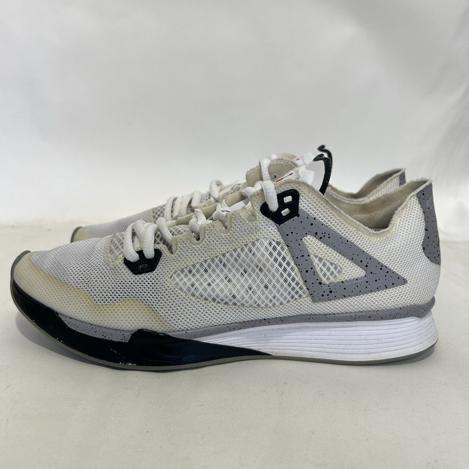 Nike Nike Air Jordan 89 Racer “White Cement Gray” Size US 9.5 / EU 42-43 - 6 Thumbnail
