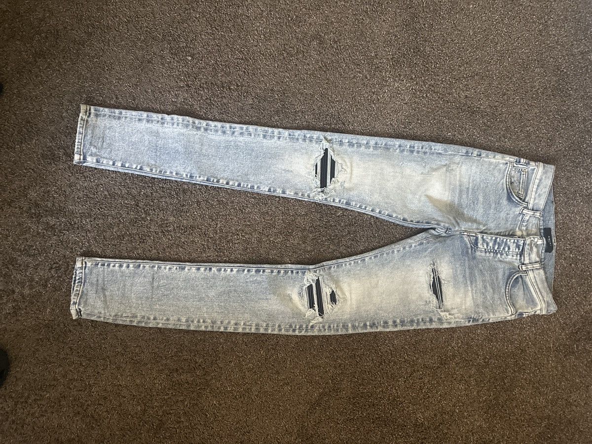 Amiri Amiri Mx1 stone black patch Size US 29 - 4 Thumbnail