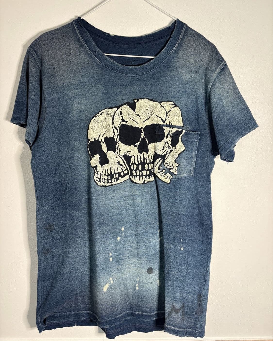 Kapital Kapital Indigo Skull T-Shirts Size US L / EU 52-54 / 3 - 1 Thumbnail