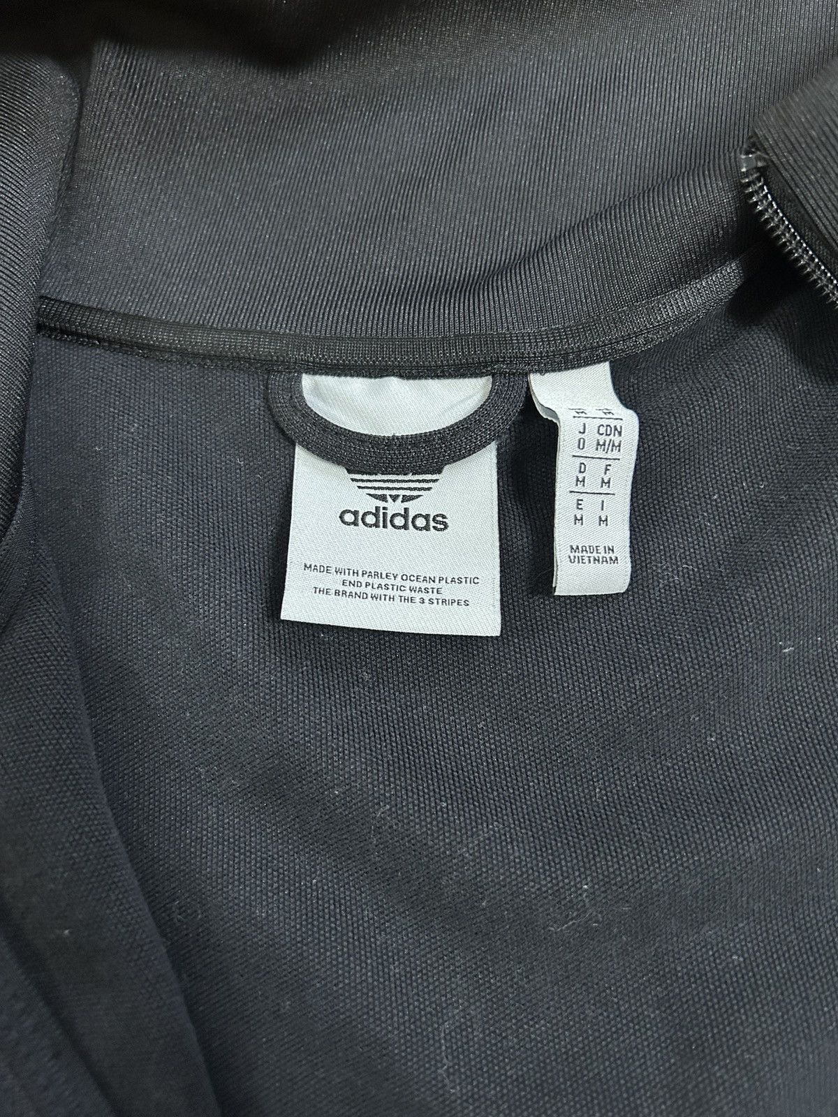 Adidas Adidas Track Jacket Black Size US M / EU 48-50 / 2 - 3 Thumbnail