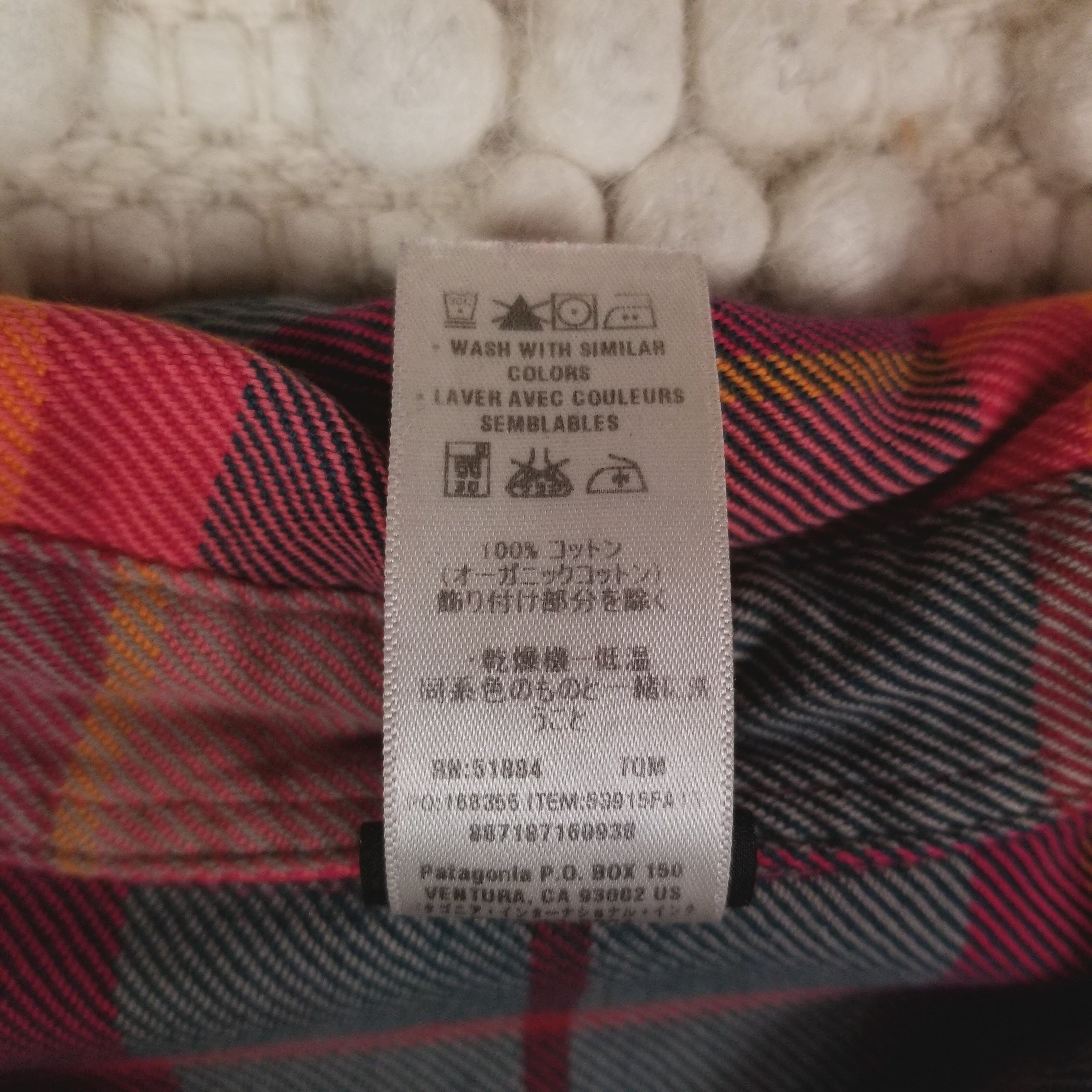 Patagonia Fjord Flannel Shirt Size S / US 4 / IT 40 - 8 Thumbnail