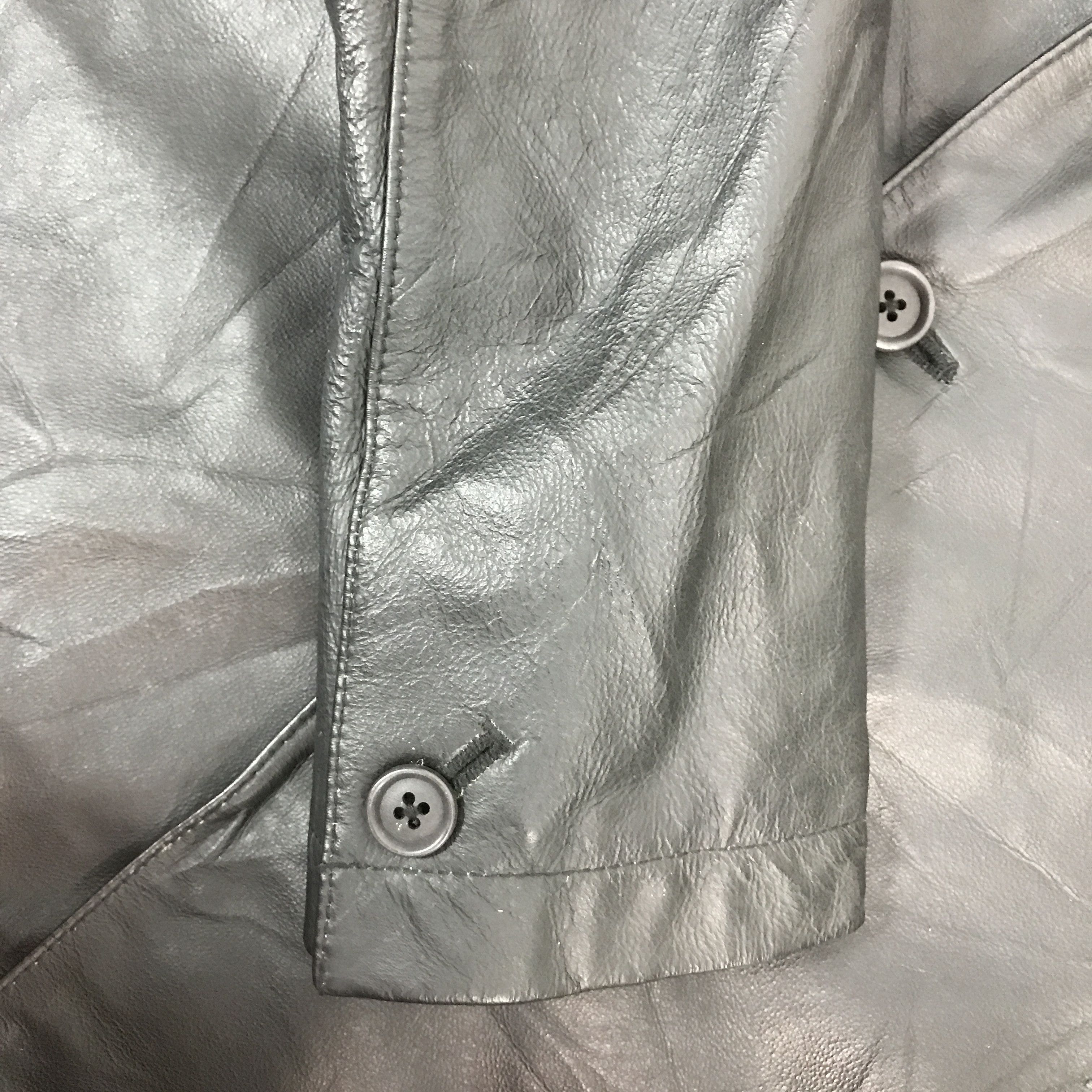 Japanese Brand Japan Gothic abx leather Blazer jacket K65B5 Size US M / EU 48-50 / 2 - 8 Thumbnail