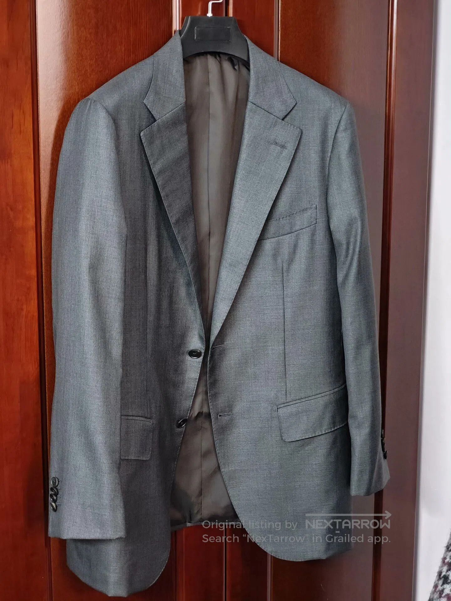 Loro Piana Custom Loro Piana Wool Silk Suit. Size US M / EU 48-50 / 2 - 1 Thumbnail
