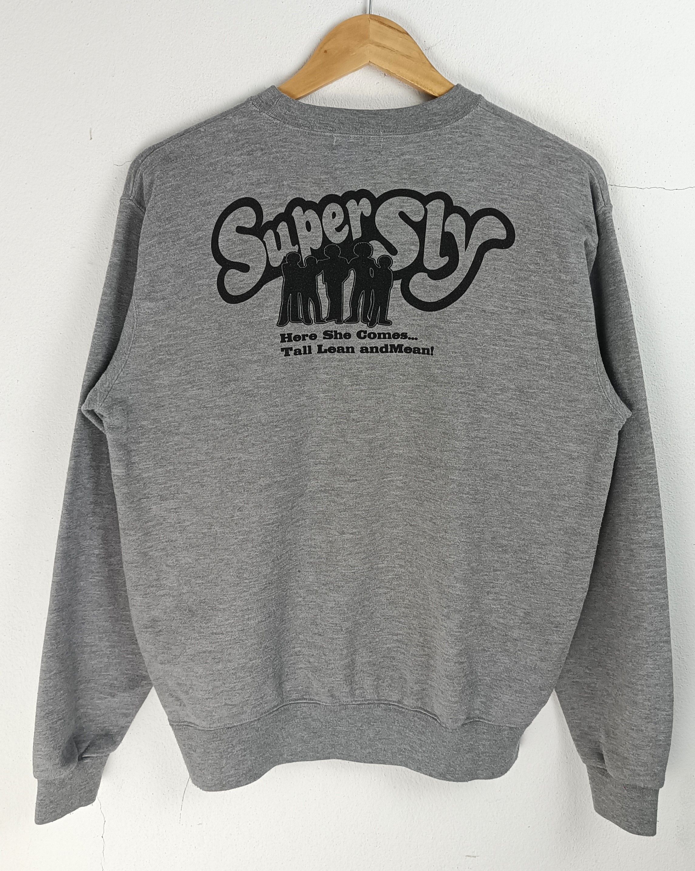 Japanese Brand VINTAGE SUPER SLY TALL, LEAN & MEAN SEXY HUMOR SWETSHIRT Size US M / EU 48-50 / 2 - 4 Thumbnail