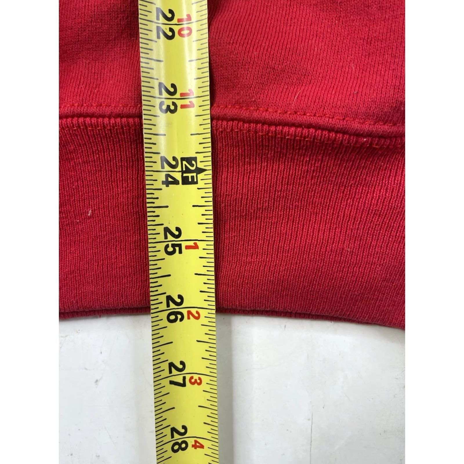 Lee VINTAGE Lee USA Sweatshirt Men M Red Pullover Crewneck Graphic Print Court of New York State Size US M / EU 48-50 / 2 - 6 Thumbnail
