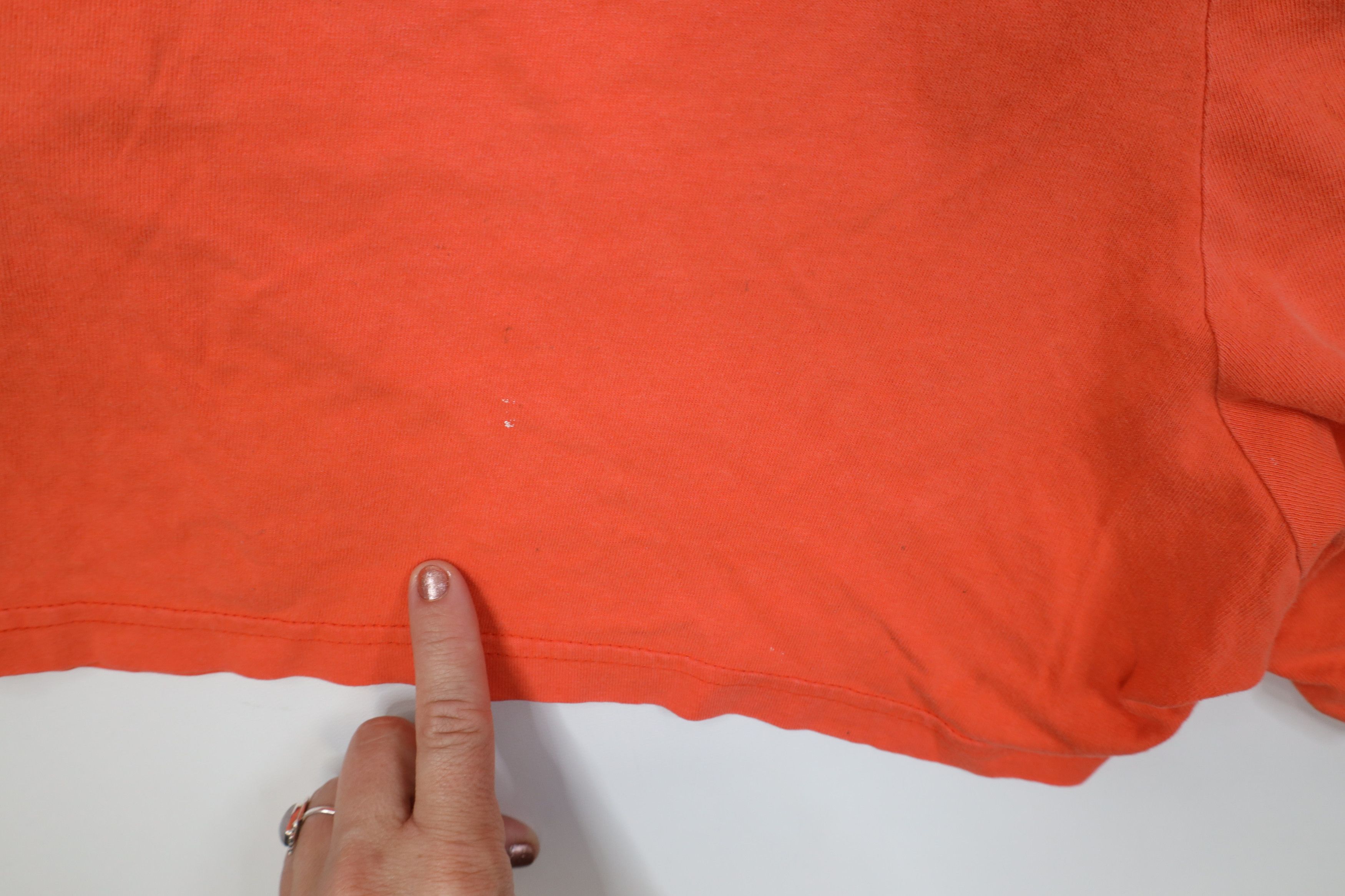 Disney Vintage 90s Disney Mickey Mouse Shorts Orange Cotton USA Size 32" / US 10 / IT 46 - 14 Thumbnail