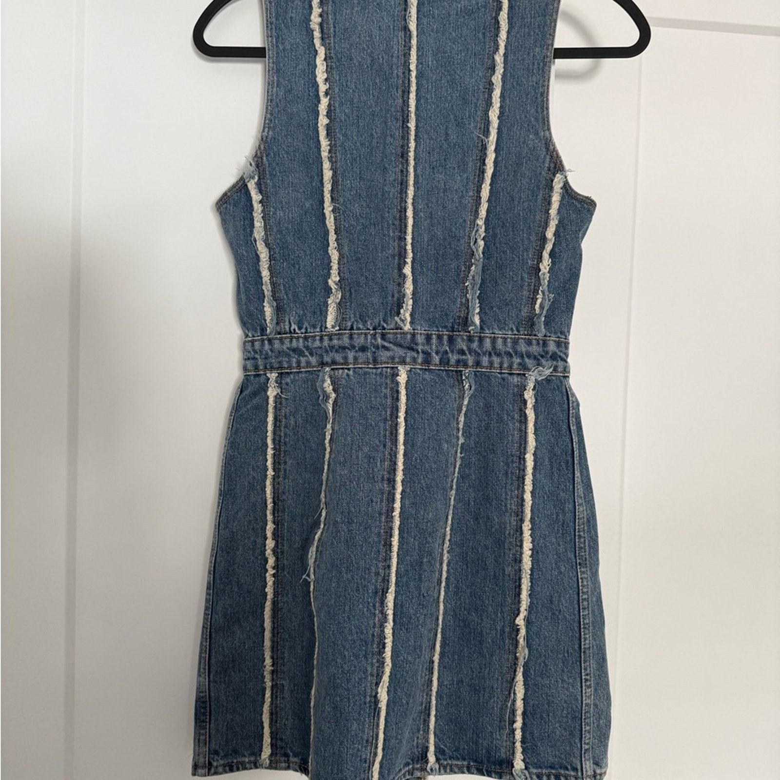 New Re/Done Fray Denim Dress - Small - $425