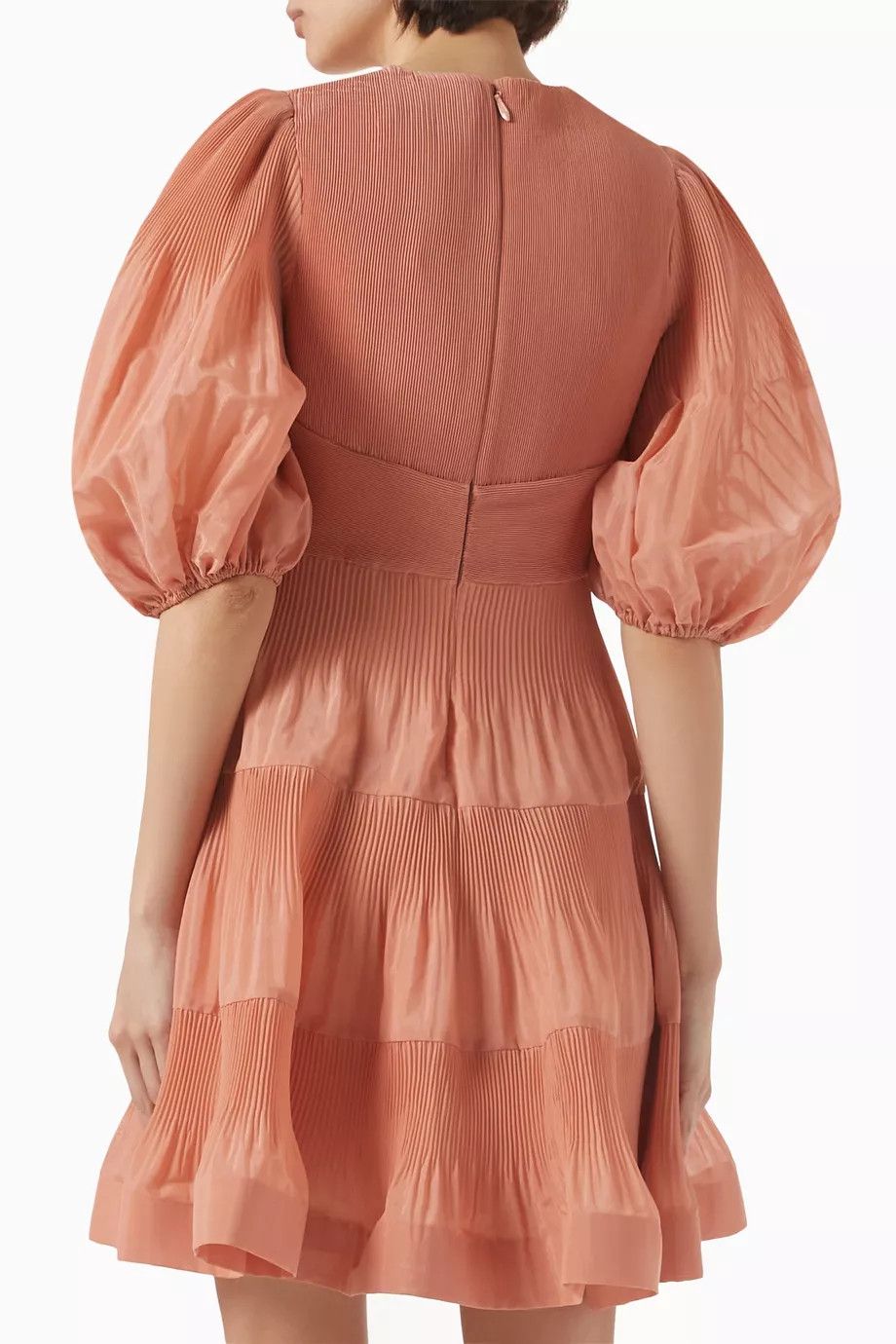 Zimmermann Pleated Mini Dress Size S / US 4 / IT 40 - 2 Thumbnail