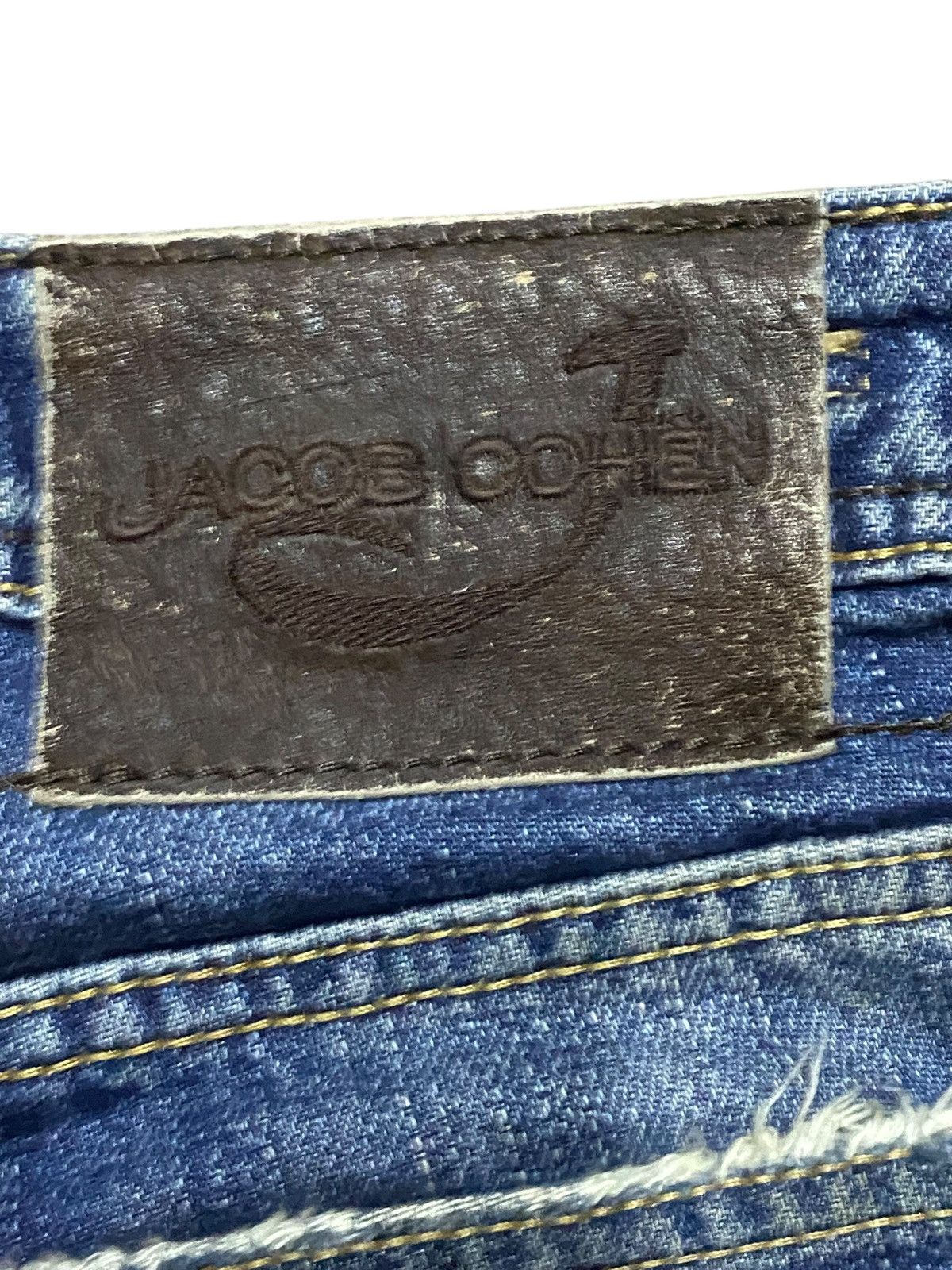 Jacob Cohen Rare Jacob Cohen Limited Edition Black Selvedge Denim Jeans Size US 33 - 11 Thumbnail