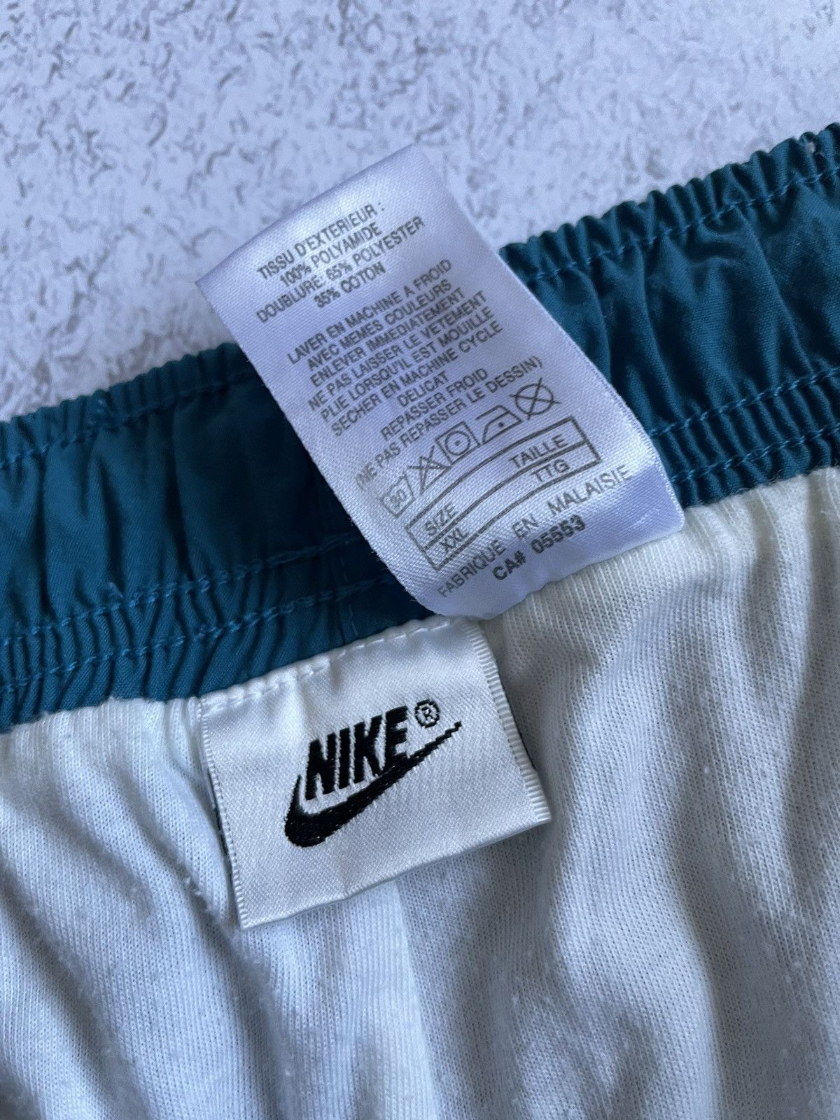 Vintage Vintage Nike Nylon Track Pants 90s Small Logo XXL Size US 37 - 9 Thumbnail