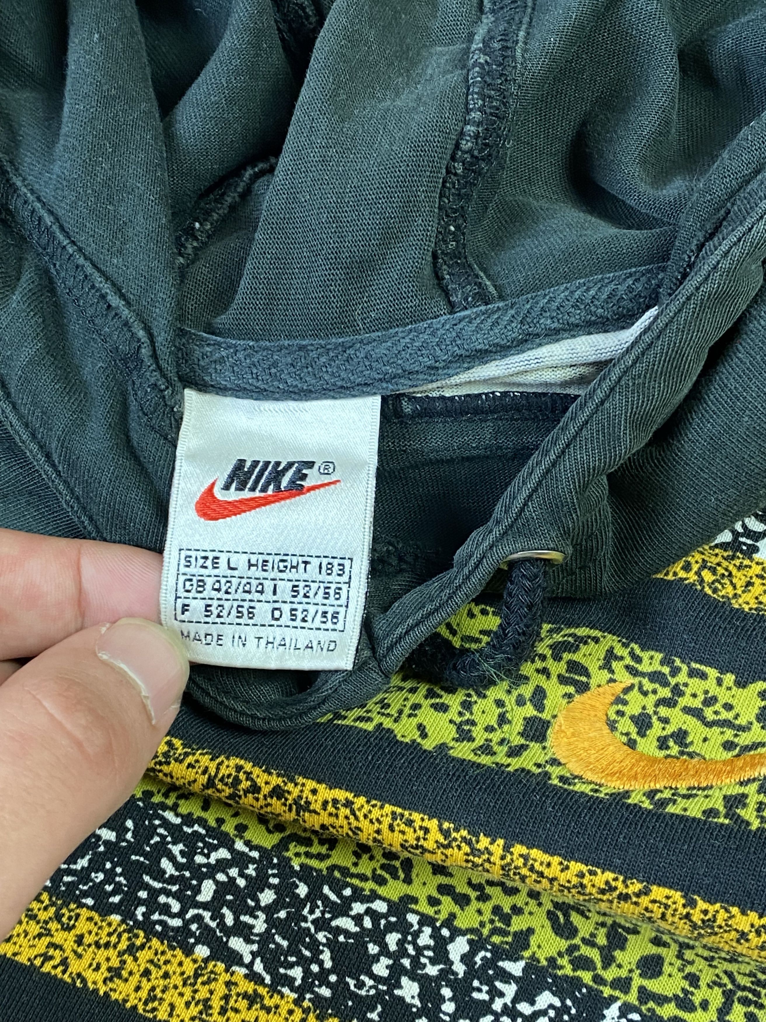 NBA × Nike × Vintage Vintage 90s Nike USA Basketball Swoosh Hoodie Size US L / EU 52-54 / 3 - 5 Thumbnail