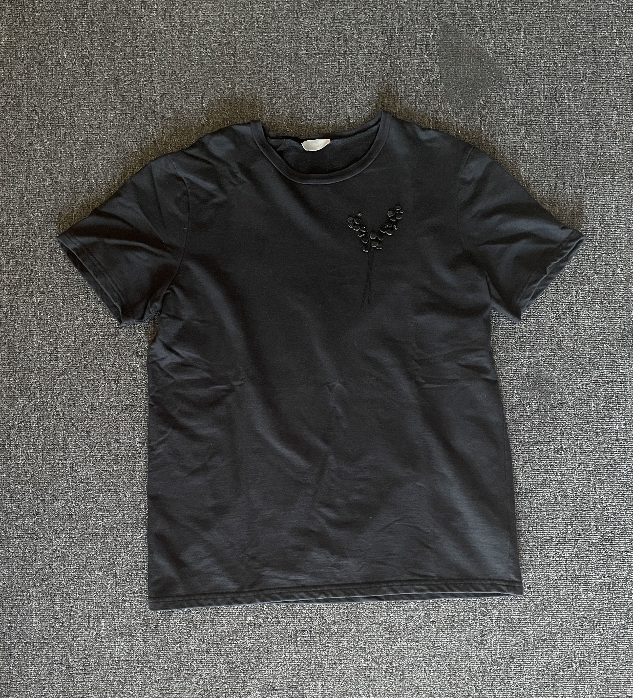 Dior Dior Men's Beaded Bell Orchid T-Shirt Size XXL Size US XXL / EU 58 / 5 - 1 Thumbnail