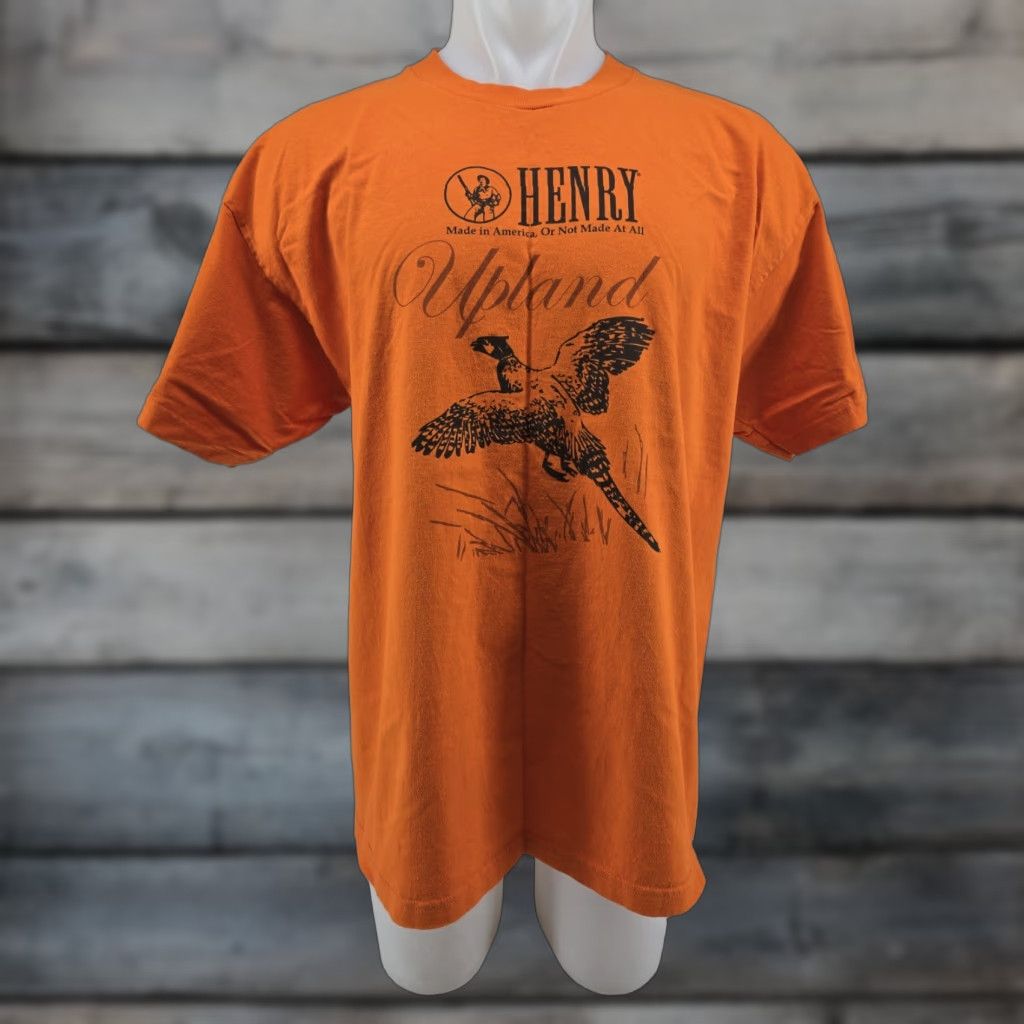 Vintage VINTAGE Bayside Henry Rifles Men’s Shirt 2XL Hunting Orange Shirt Mens 2XL Orange Hunting 90s Theme Team Jersey? Size US XXL / EU 58 / 5 - 1 Thumbnail