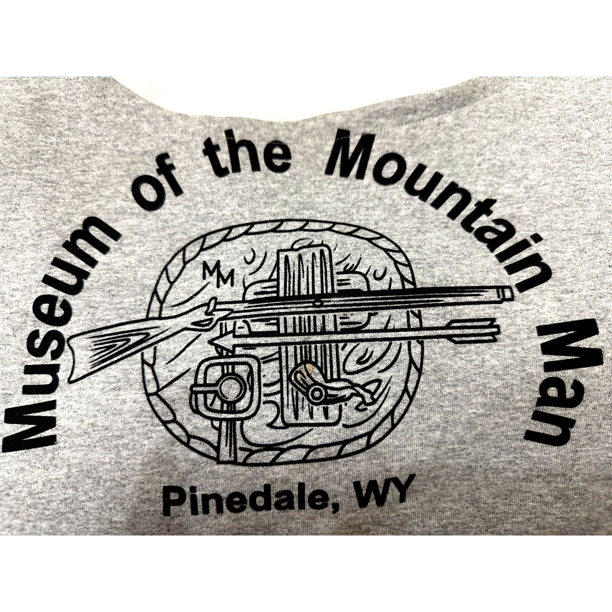 Other CCC Museum Of The Mountain Man Cozy Gray Sweatshirt Front Ho Size 3XL / US 20-22 - 3 Thumbnail