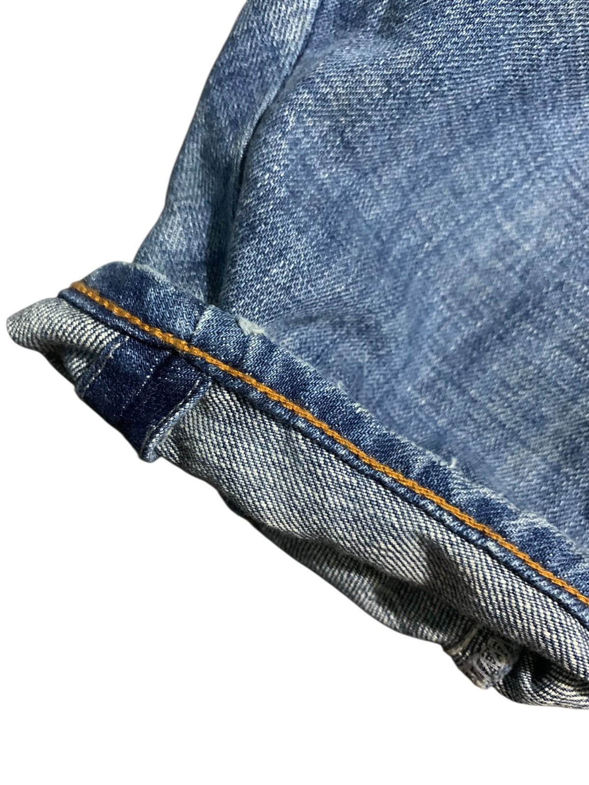 G-Star G Star Raw Denim J cut suspender patch sashiko stitch jeans Size US 33 - 13 Thumbnail