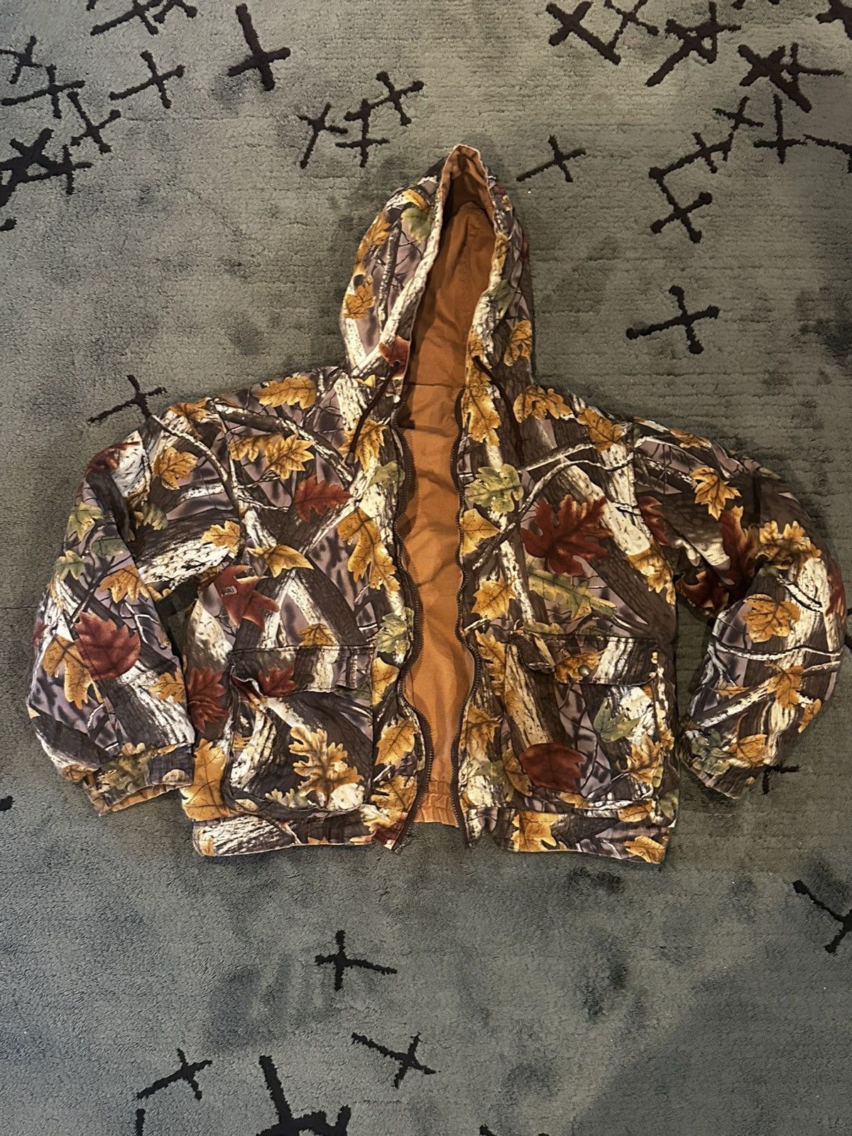 Vintage Vintage Reversible Camo Master Sportsman Hooded Bomber Jacke Size US L / EU 52-54 / 3 - 1 Thumbnail