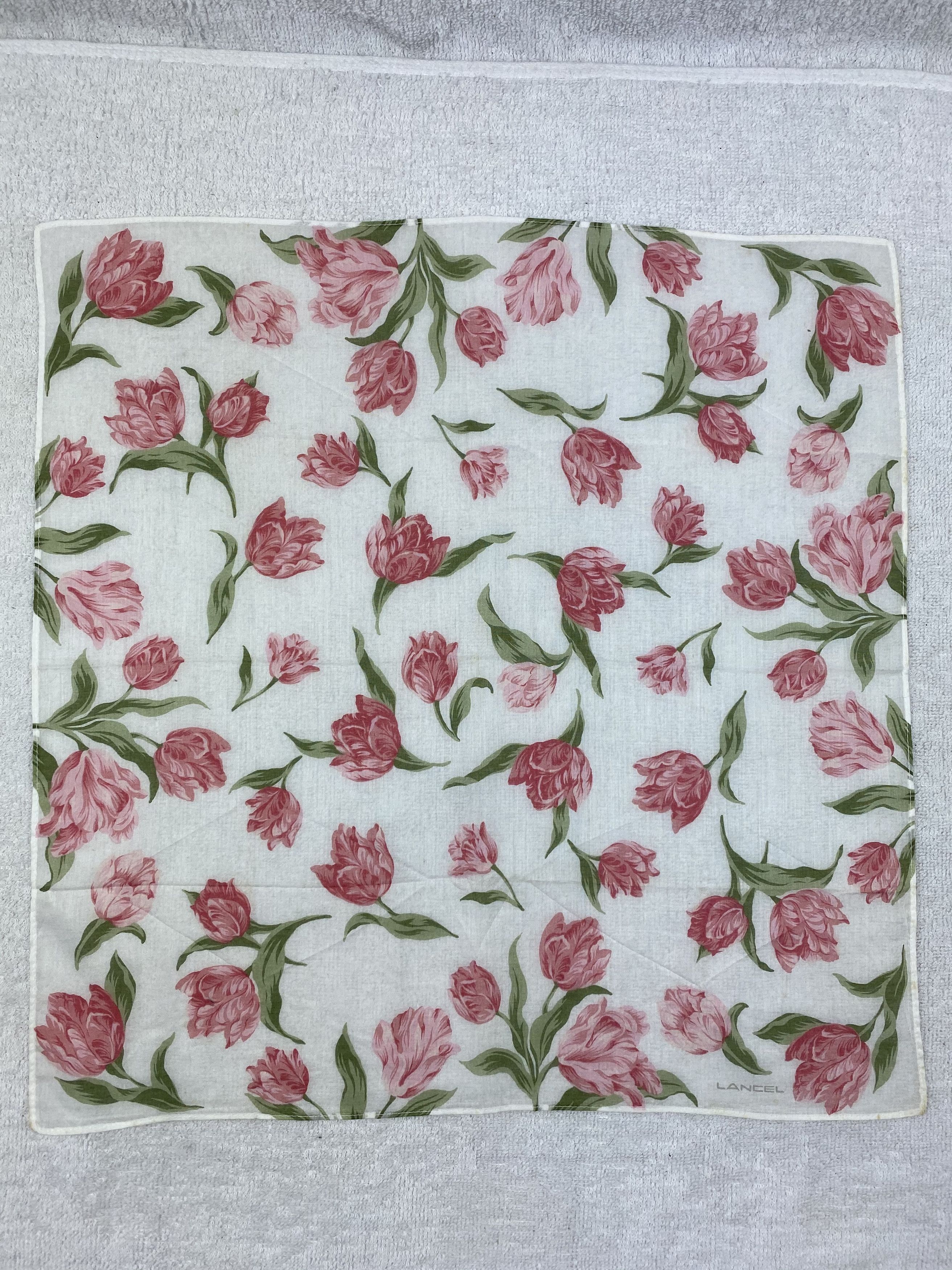 Lancel × Vintage Lancel Handkerchief / Bandana / Neckerchief Size ONE SIZE - 3 Thumbnail