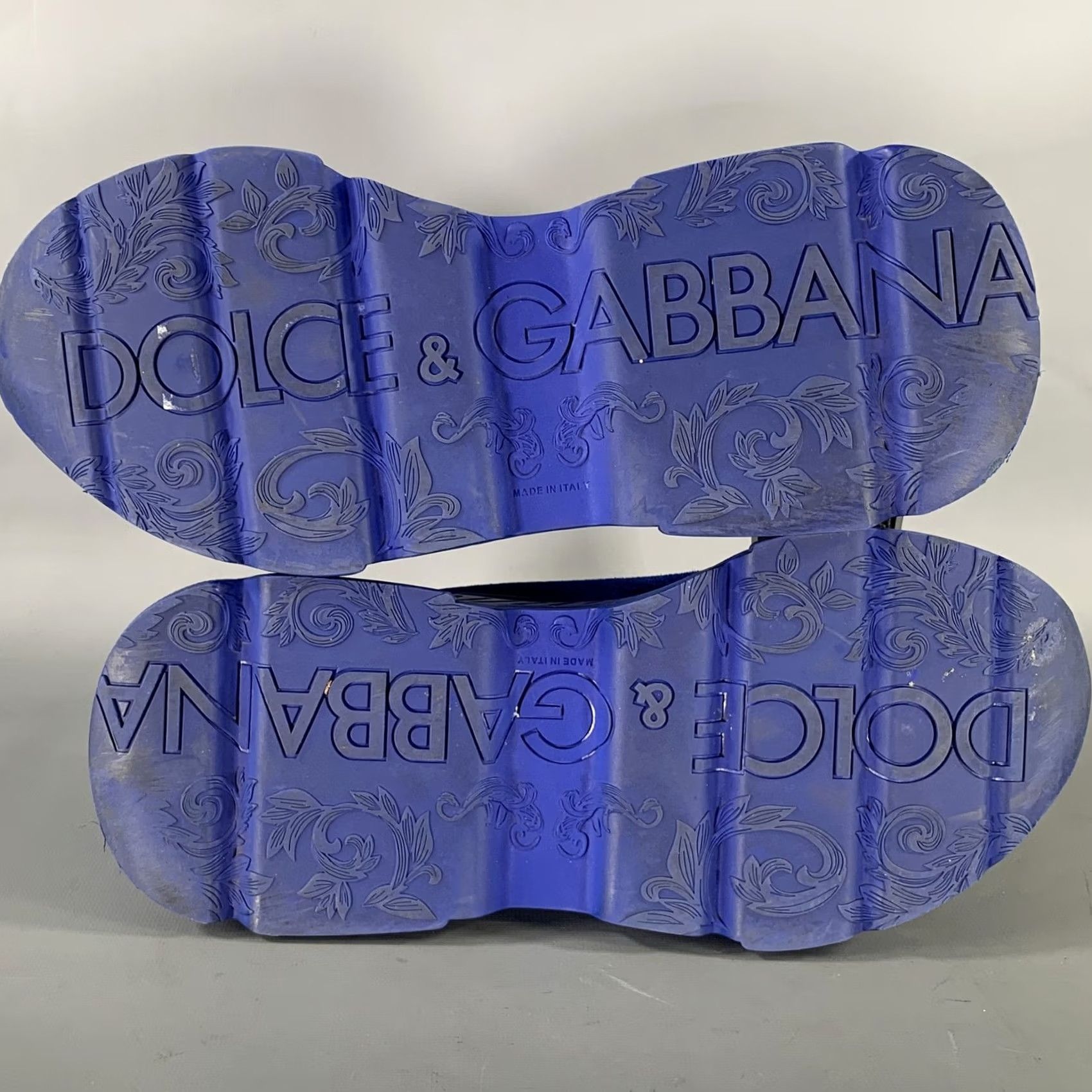 Dolce & Gabbana DOLCE & GABBANA Blue Cobalt Nylon Sneaker Size 10 Men Size US 10 / EU 43 - 6 Thumbnail