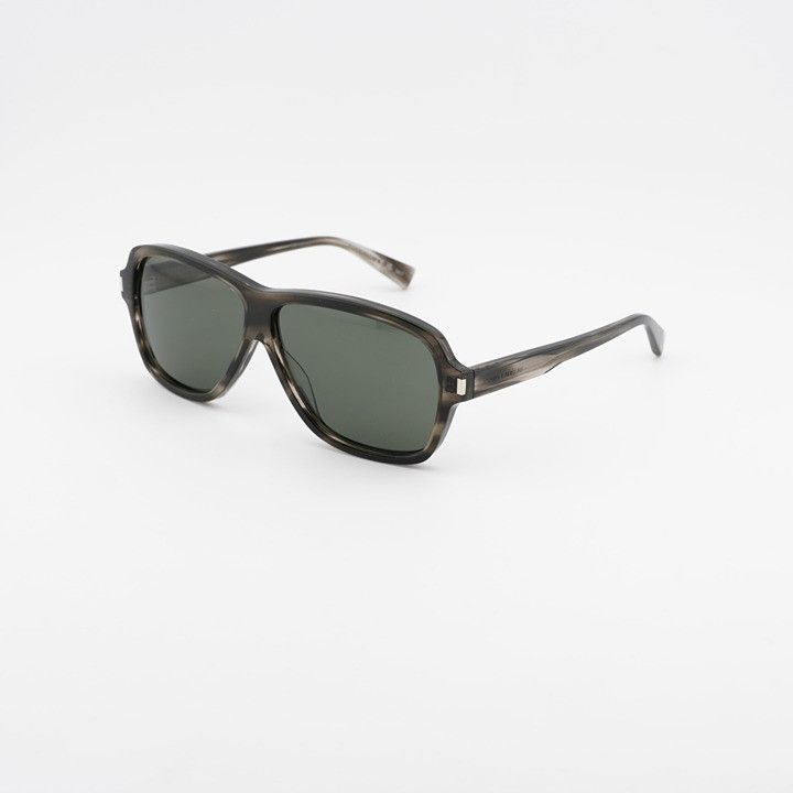 Saint Laurent Paris Saint Laurent SL609 CAROLYN 004 Sunglasses Havana Aviator Size ONE SIZE - 1 Thumbnail
