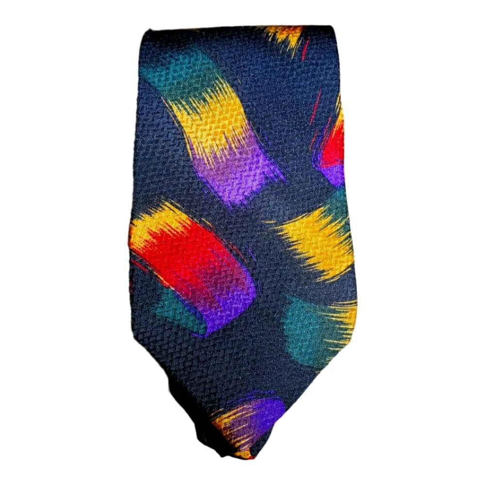Perry Ellis T103 Perry Ellis Imported Vintage Silk Tie 58" Size ONE SIZE - 1 Thumbnail