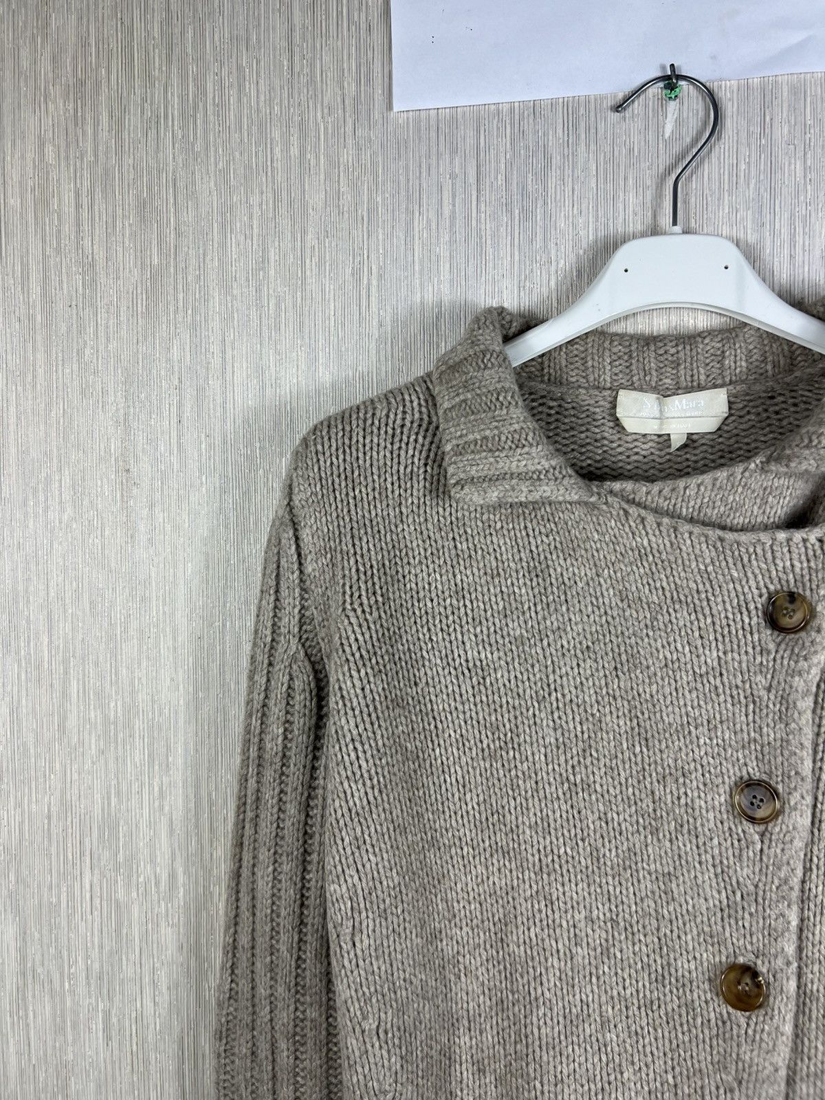 Max Mara S Max Mara wool yak knitted cardigan sweater button up Size S / US 4 / IT 40 - 4 Thumbnail