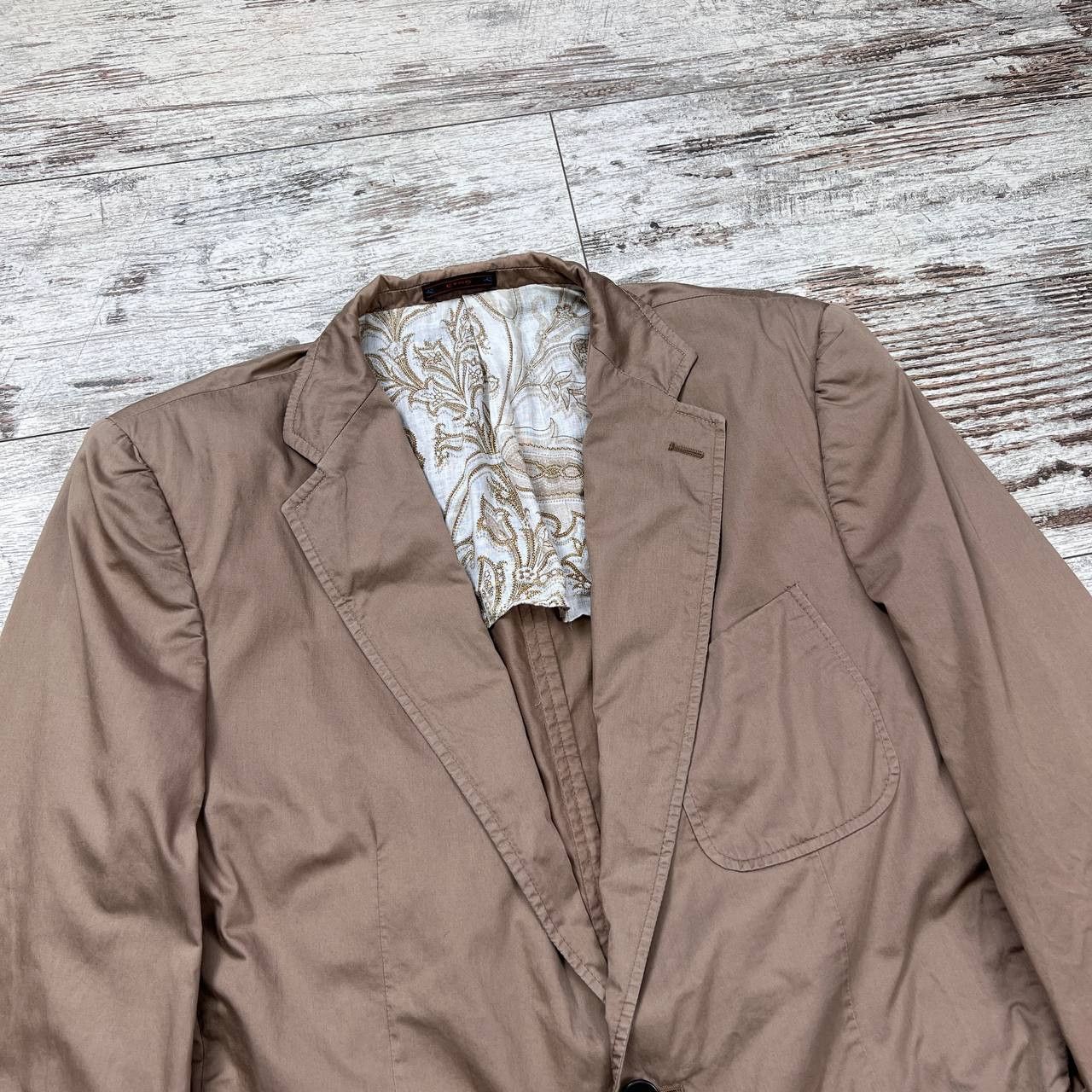 Etro Etro Blazer Mans Size 52 Cotton Stretch Jacket Size 52R - 2 Thumbnail