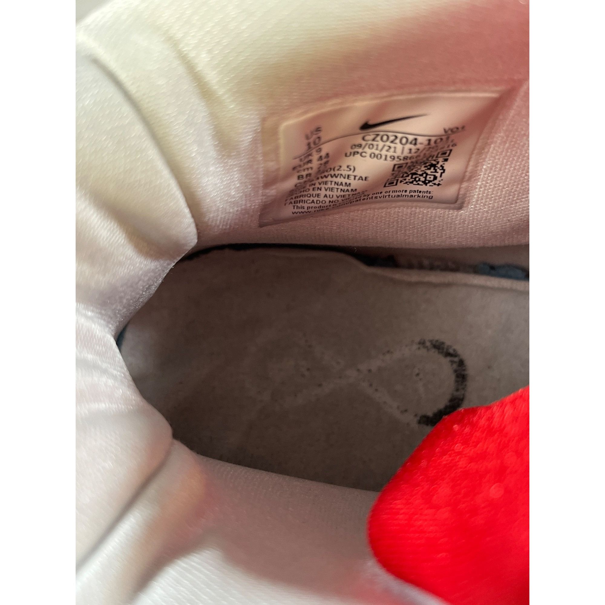 Nike Nike Kyrie Infinity CZ0204-101 Men's White Basketball Sneake Size US 10 / EU 43 - 6 Thumbnail