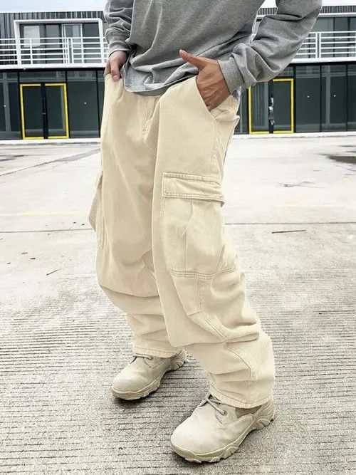 Japanese Brand Noriko x Inoue Cargo Loose Fit Pants Gorpcore Size US 32 / EU 48 - 5 Thumbnail