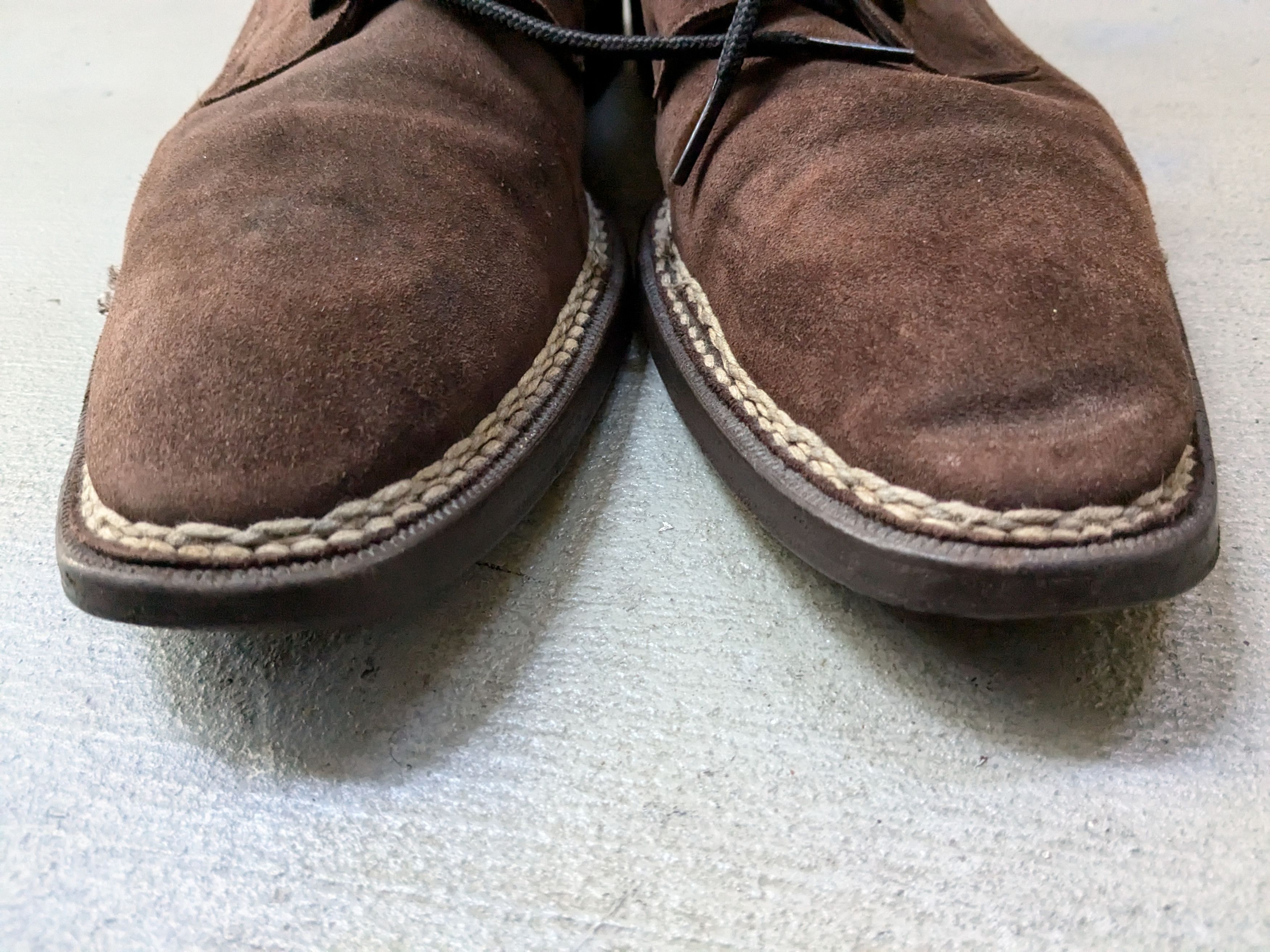 Ralph Lauren Purple Label Ralph Lauren Purple Label Suede Shoes Brown 11 D Derby Size US 11 / EU 44 - 5 Thumbnail