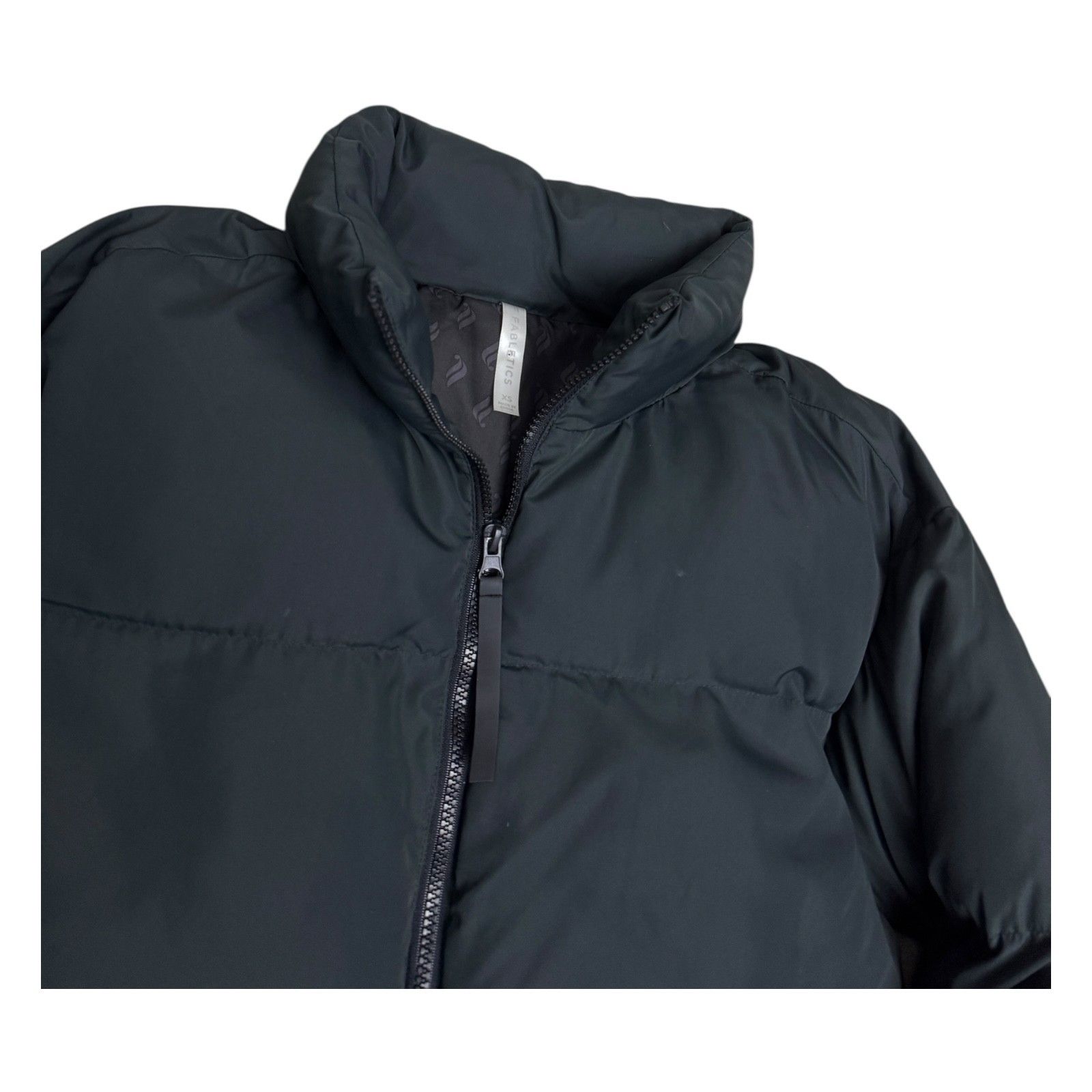 Fabletics FABLETICS Cropped Designer Winter Puffer Bomber Jacket XS Size XS / US 0-2 / IT 36-38 - 8 Thumbnail