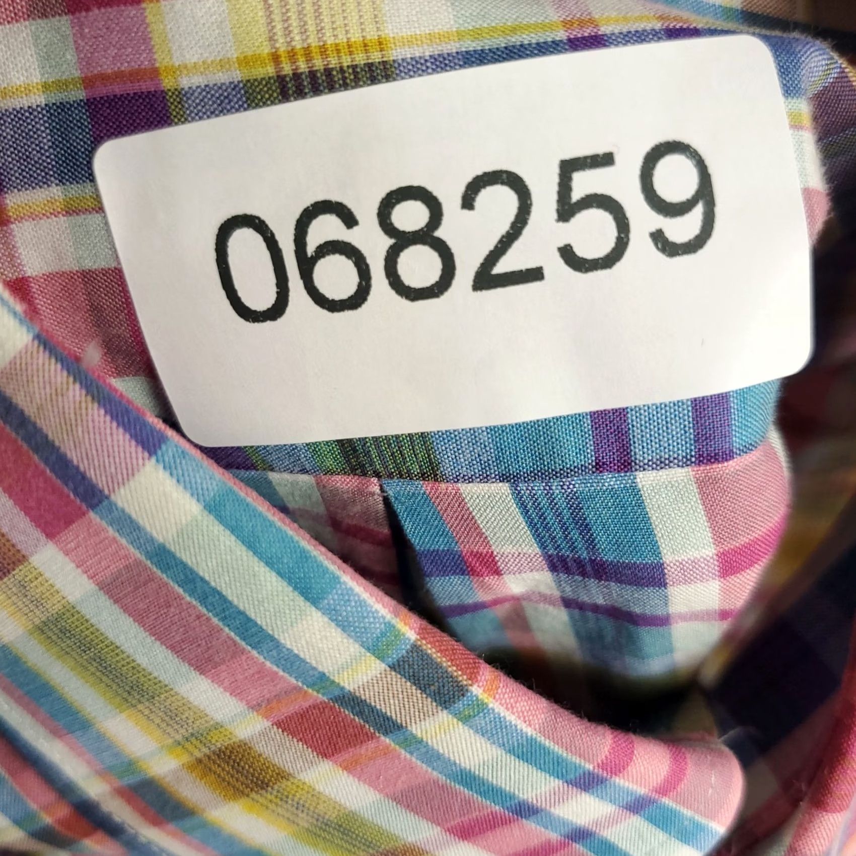 Peter Millar Peter Millar Shirt Mens Medium Pink Plaid Casual Button Up Short Sleeve Size US M / EU 48-50 / 2 - 7 Thumbnail