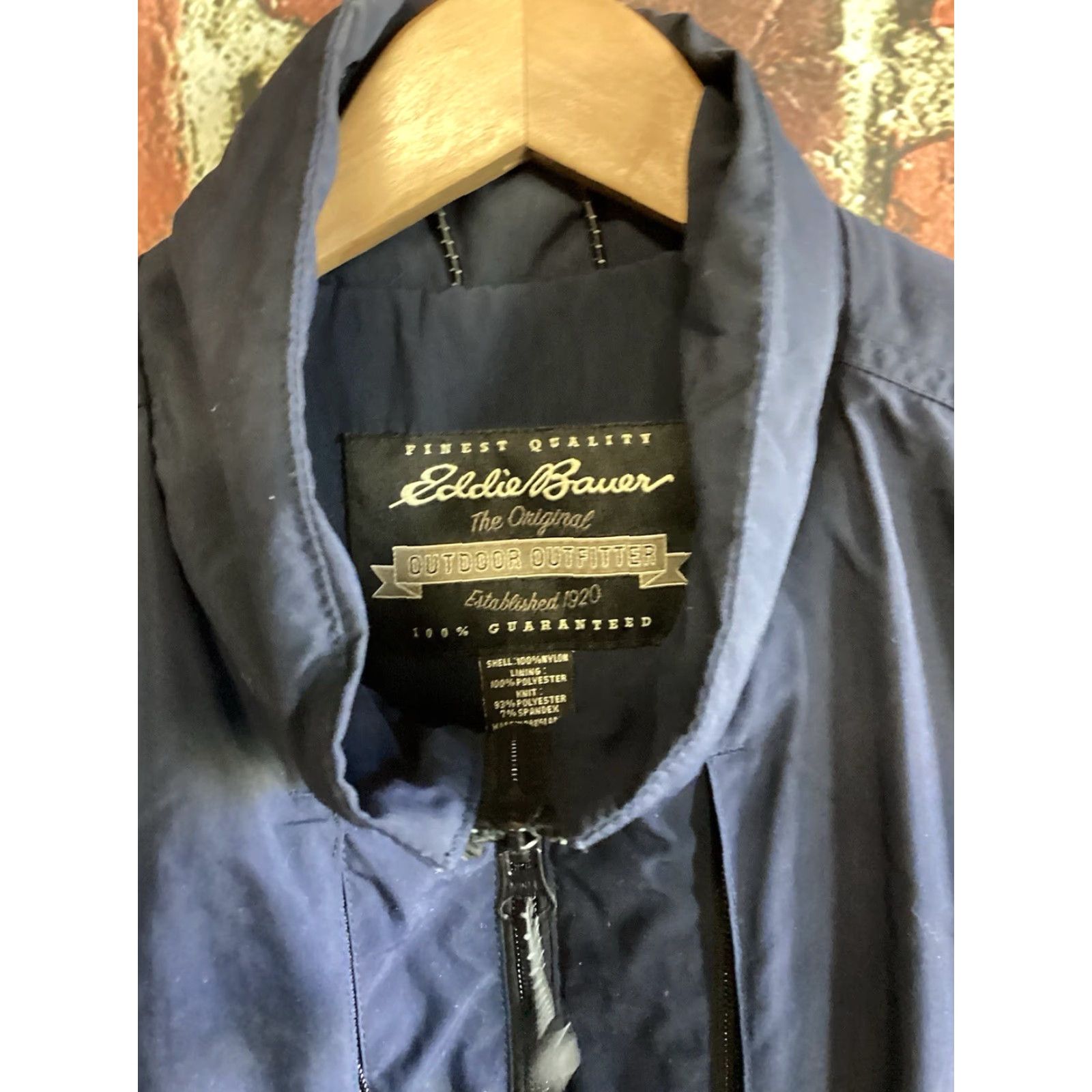 Eddie Bauer Eddie Bauer Vest Mens Navy Blue Outdoor Nylon Vest S Pit to Pit 23” Length 26” Size US S / EU 44-46 / 1 - 3 Thumbnail