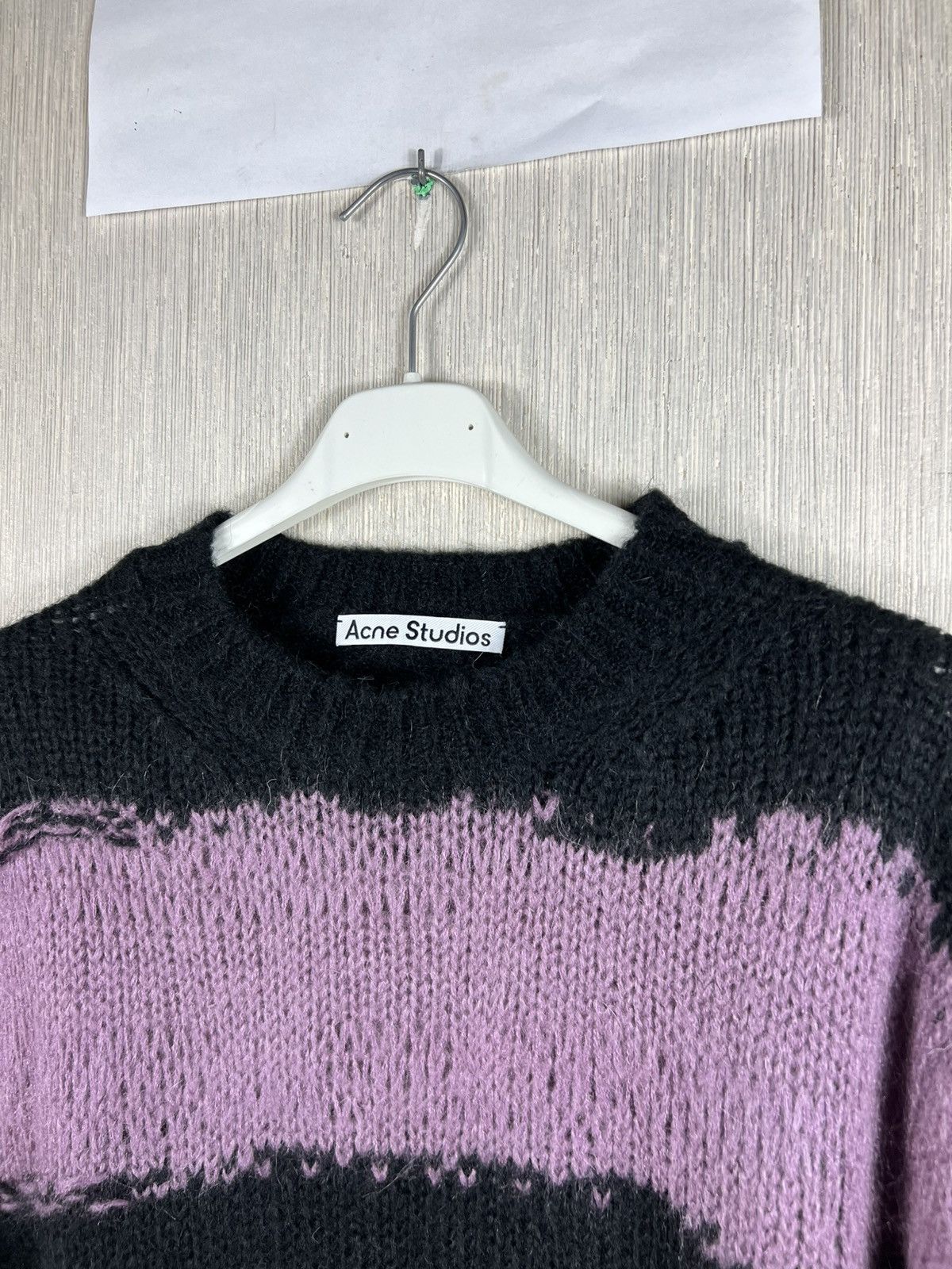 Acne Studios Acne Studios distressed open knit sweter striped Kurt Cobain Size US M / EU 48-50 / 2 - 7 Thumbnail