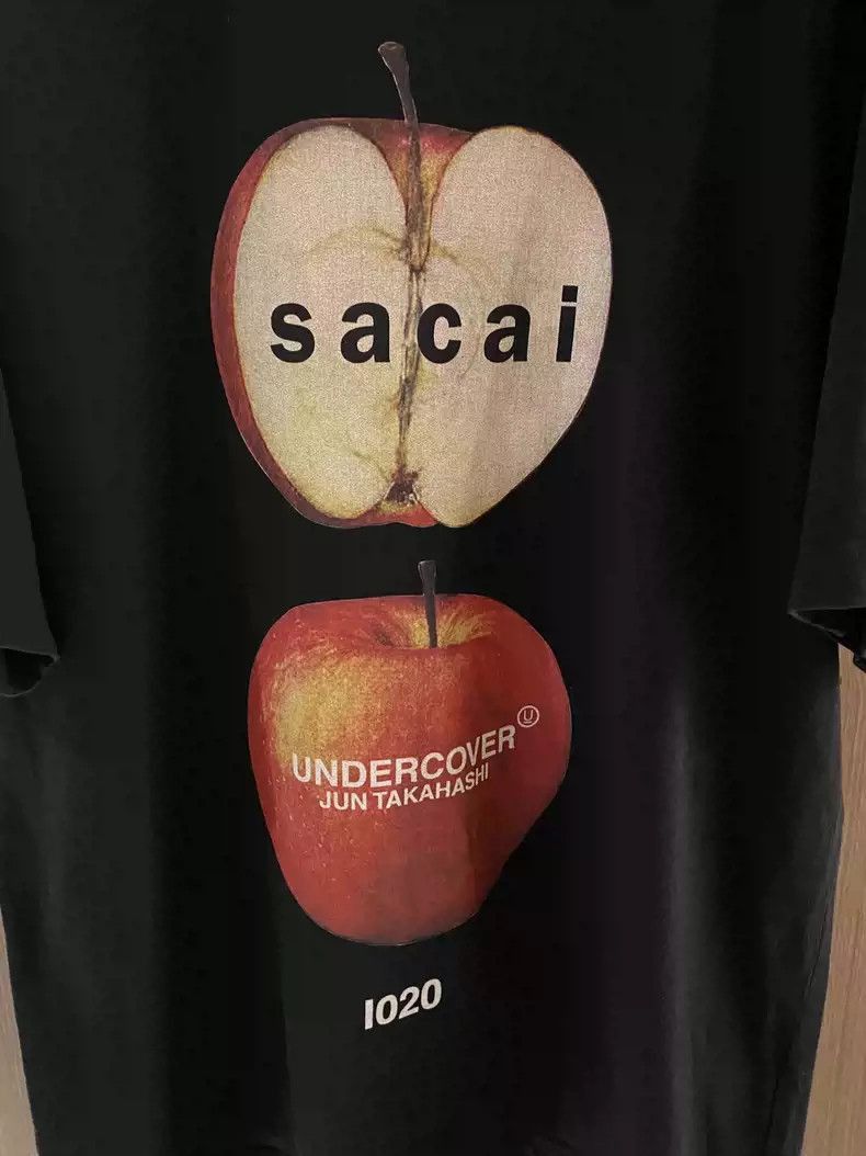 Undercover Undercover Undercover x Sacai qualified Tee-2507 Size US XL / EU 56 / 4 - 2 Thumbnail