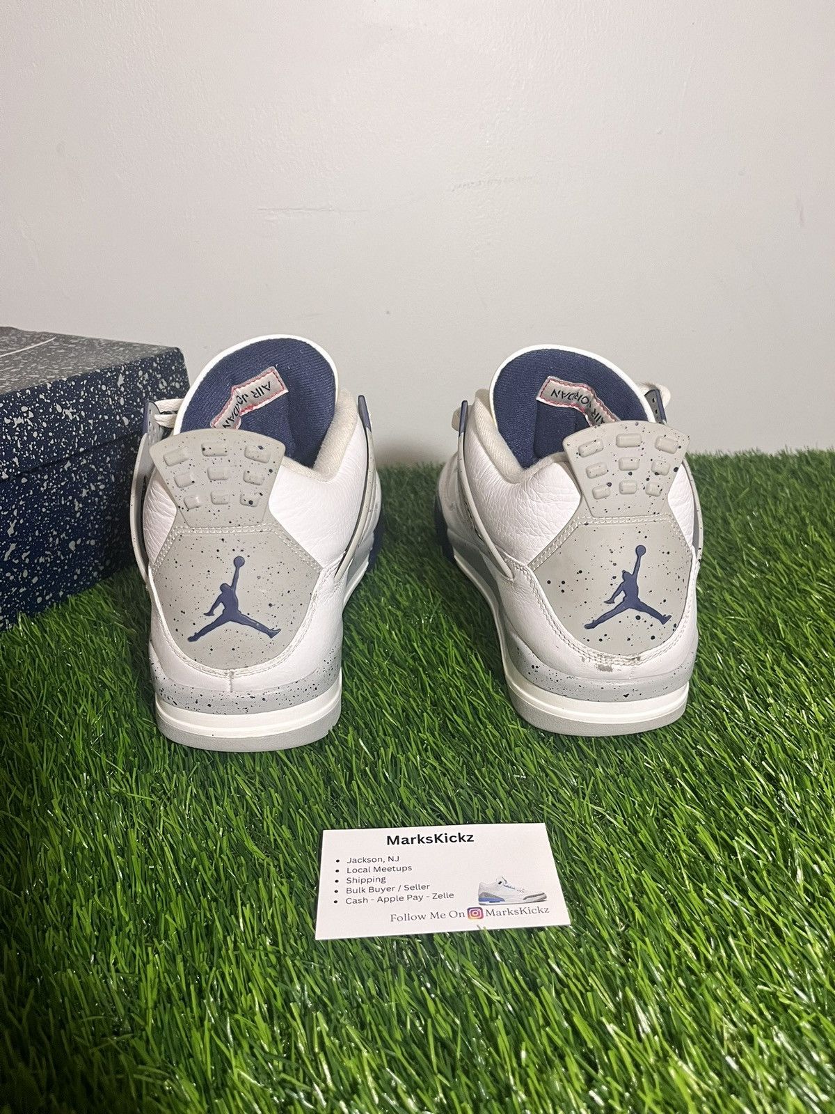 Jordan Brand air jordan 4 retro midnight navy size 13 Size US 13 / EU 46 - 3 Thumbnail