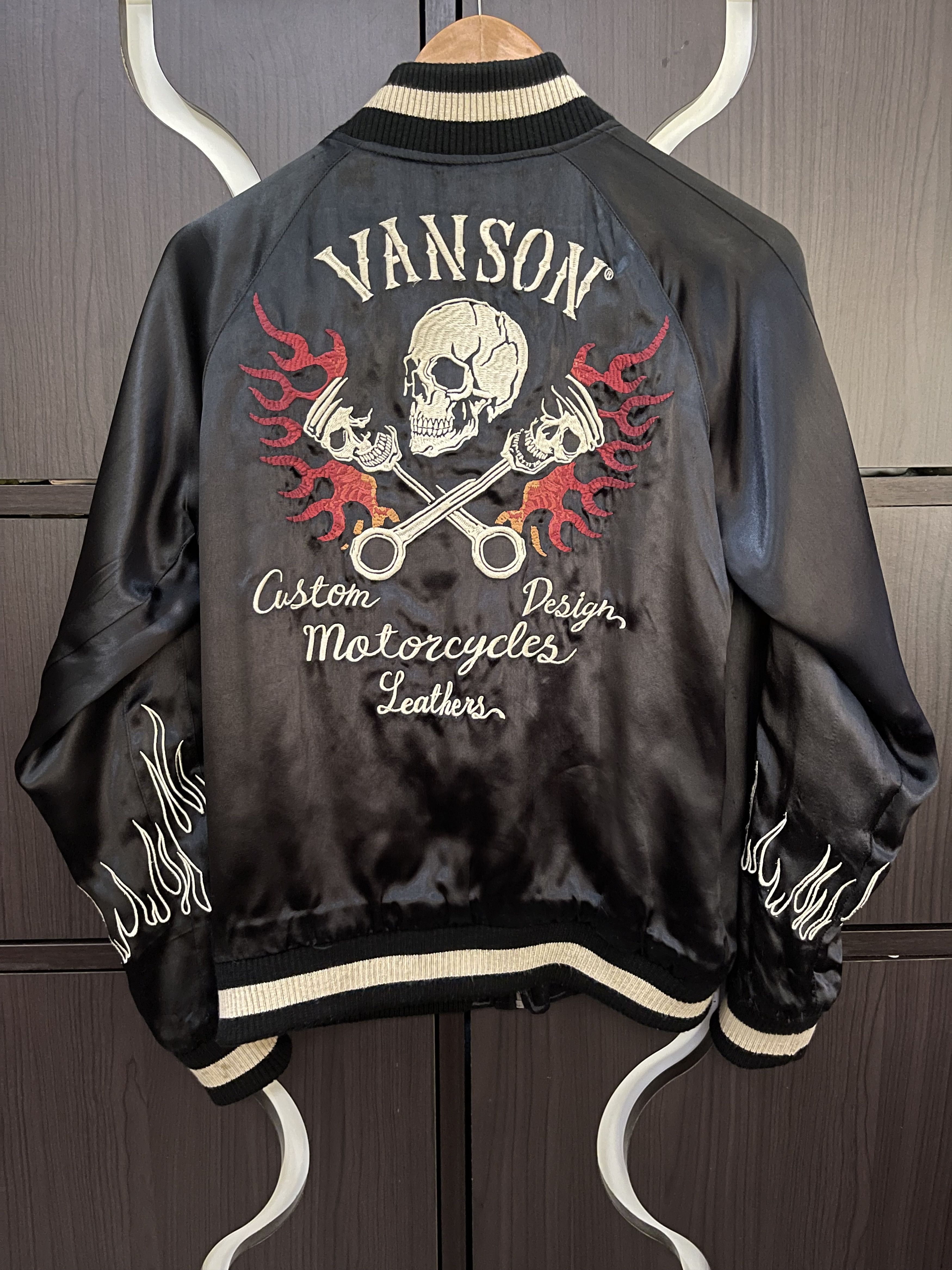 Iron Heart Vanson Skull Embroidery Motorcycles Leathers Size US S / EU 44-46 / 1 - 3 Thumbnail
