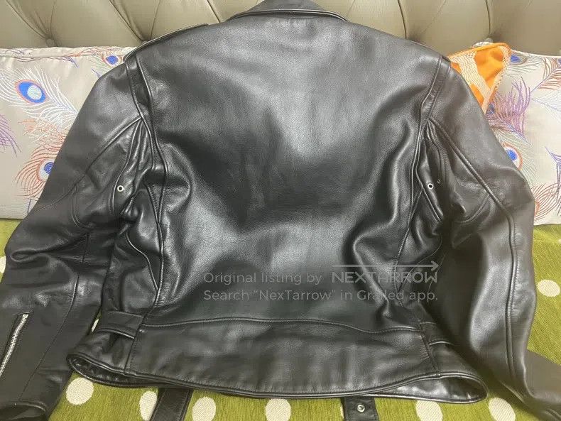 Schott Schott Classic diagonal zip cowhide jacket Size US XXL / EU 58 / 5 - 8 Thumbnail