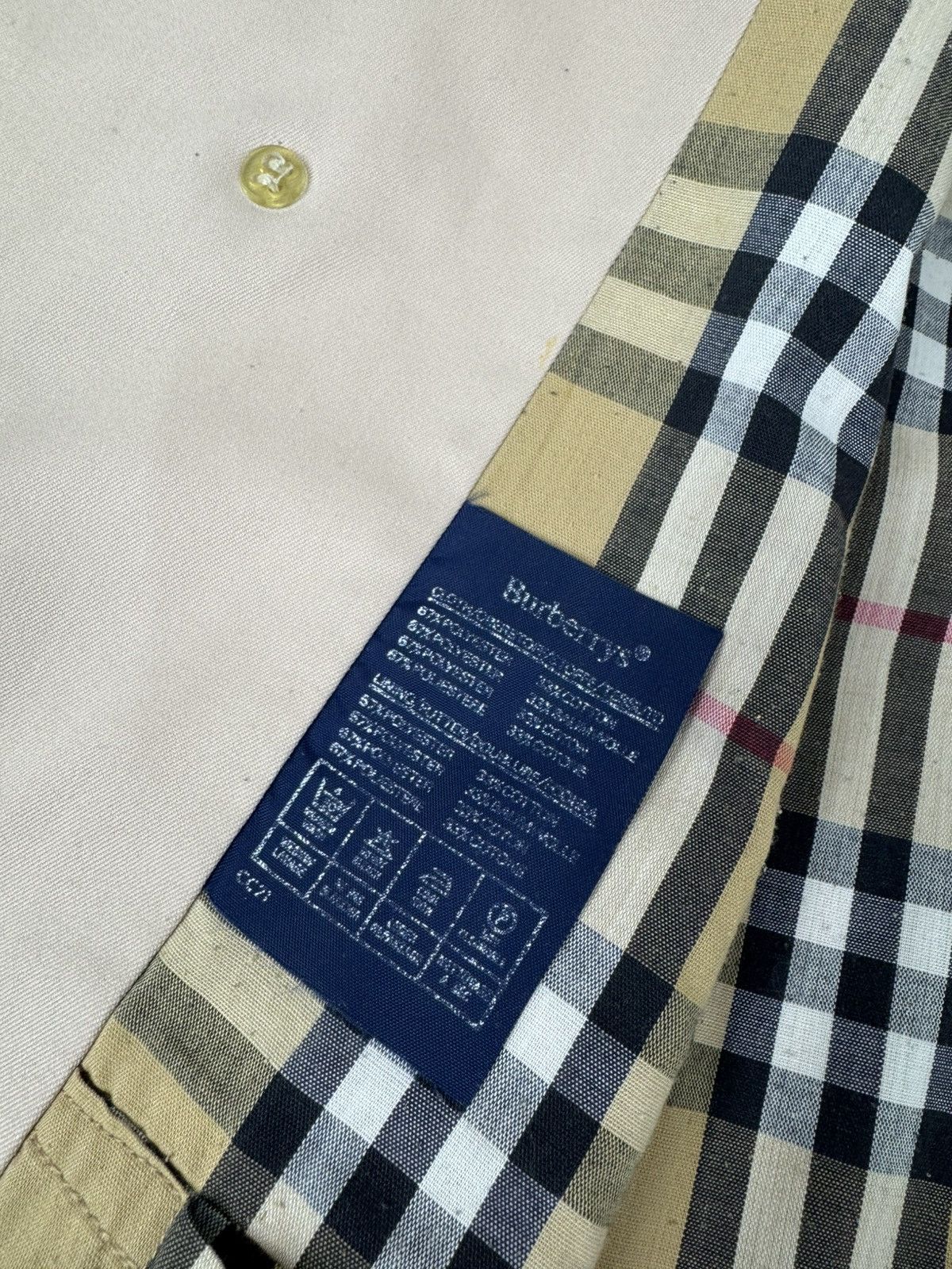 Burberry Vintage Burberrys London Trench Coat Nova Check 90s Size US S / EU 44-46 / 1 - 11 Thumbnail