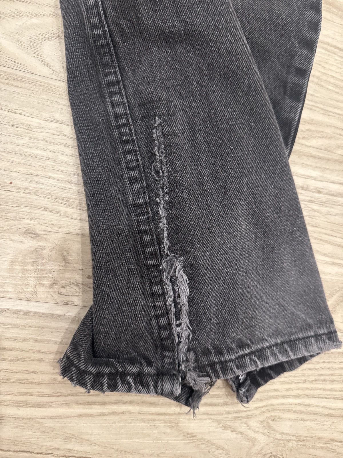 Wrangler Washed Black Denim Wrangler Pants Size US 36 / EU 52 - 4 Thumbnail