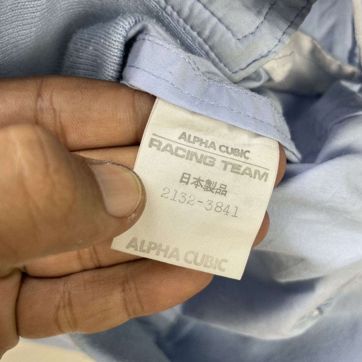 Formula 1 × Japanese Brand Vintage Alpha Cubic Racing Bomber Light Jacket Size US M / EU 48-50 / 2 - 7 Thumbnail