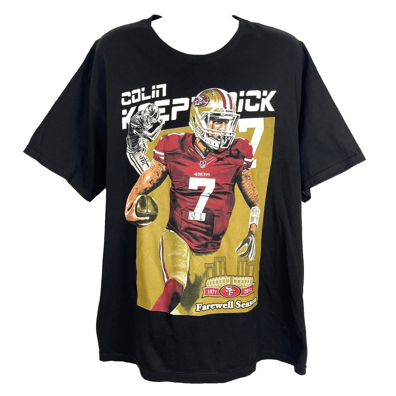 Other SF 49ers Colin Kaepernick Candlestick Park Farewell Season 2 Size US XL / EU 56 / 4 - 2 Thumbnail