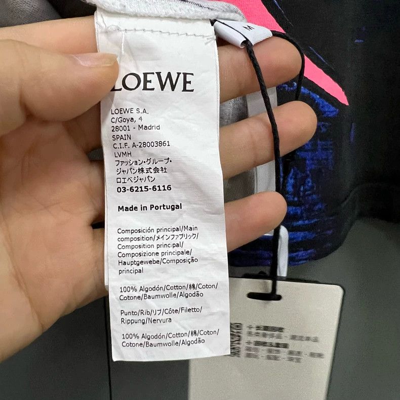 Loewe LOEWE Creative letter print short sleeves Size M / US 6-8 / IT 42-44 - 4 Thumbnail